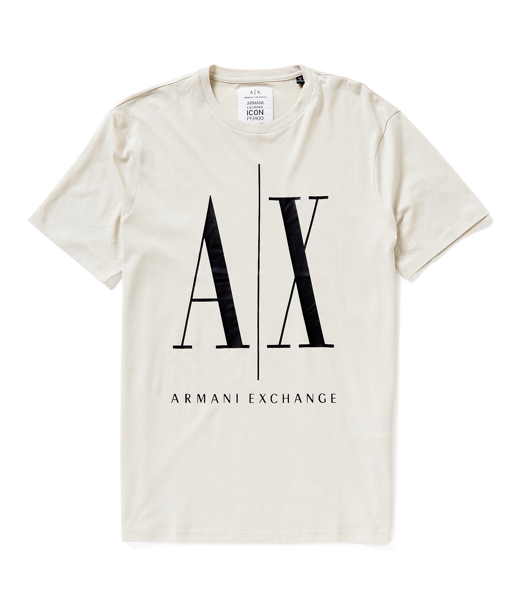 Armani Exchange Large Icon Logo Sleeve Tee | Dillard's