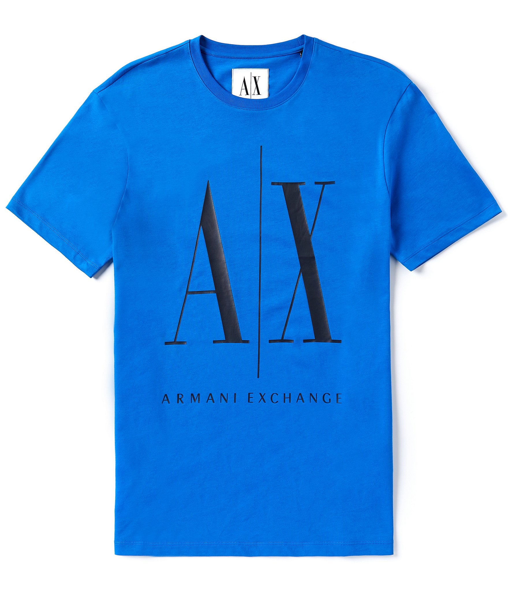 Armani Exchange Short Sleeve Large Icon Logo Graphic T-Shirt