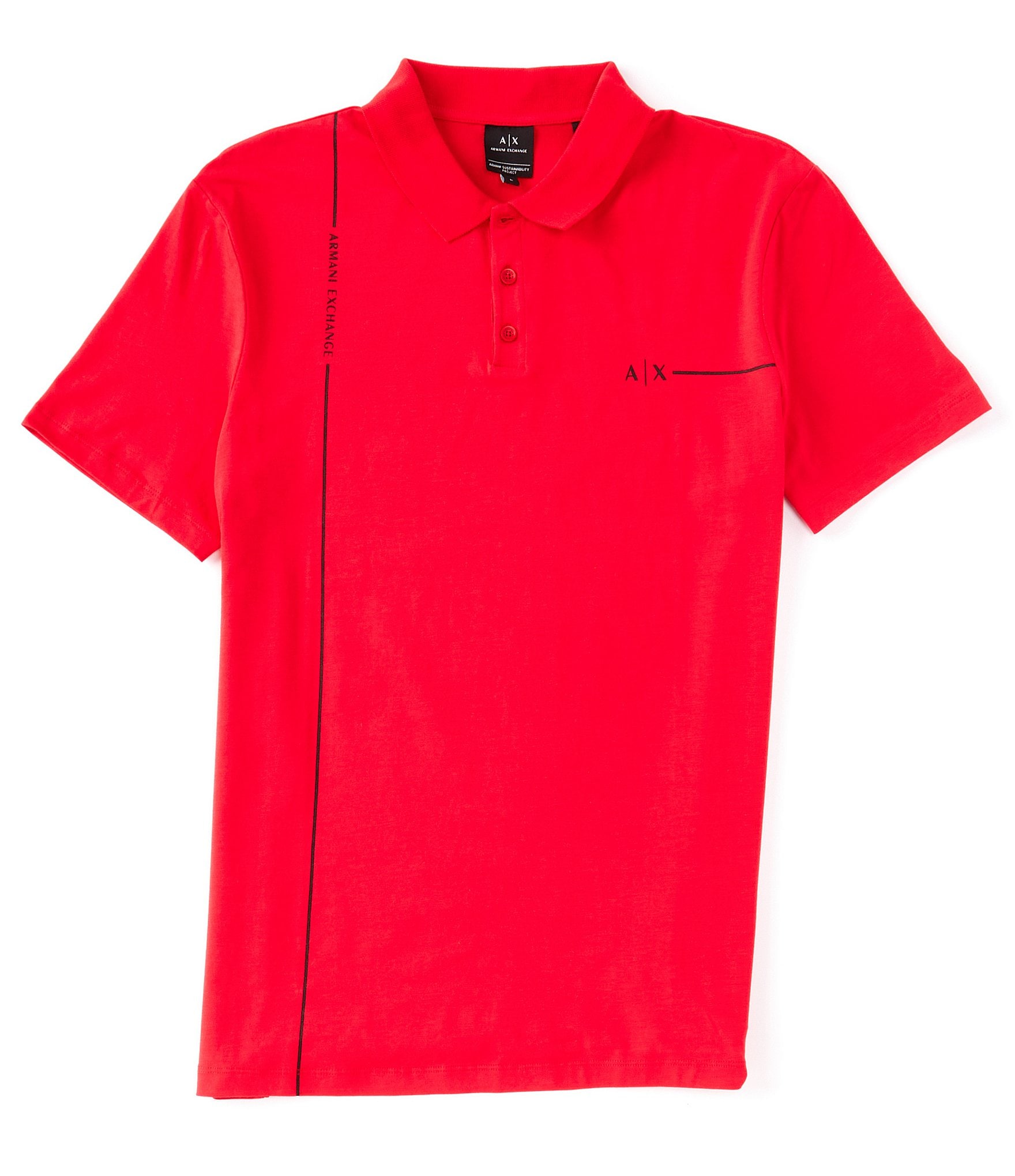 Armani Exchange Red Men's Shirts | Dillard's