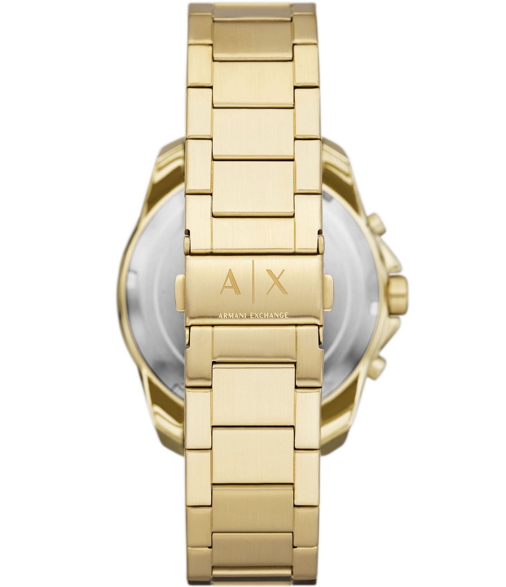 Armani Exchange Men's Chronograph Gold-Tone Stainless Steel Watch