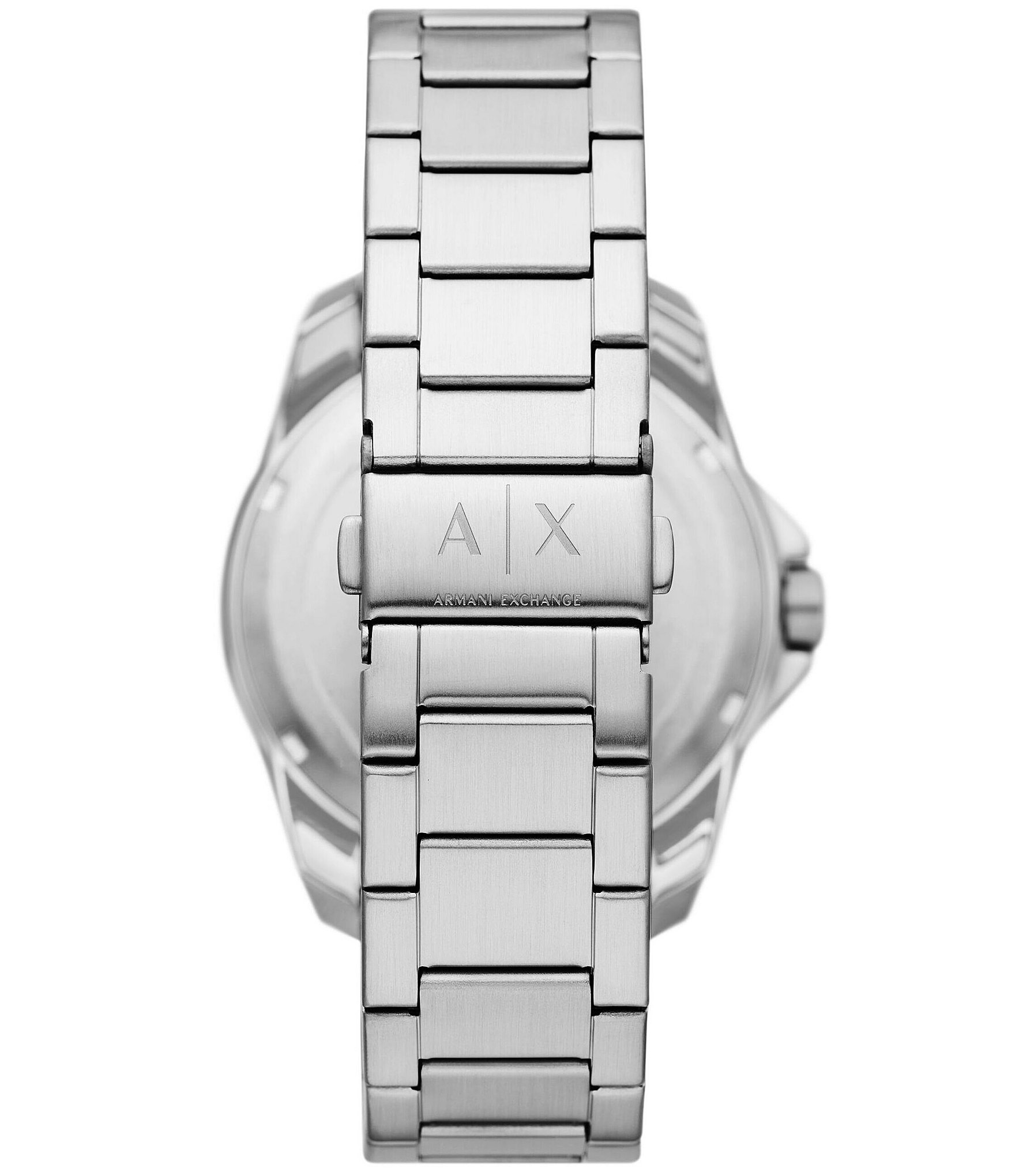 Armani Exchange Men's Spencer Three-Hand Stainless Steel Bracelet Watch