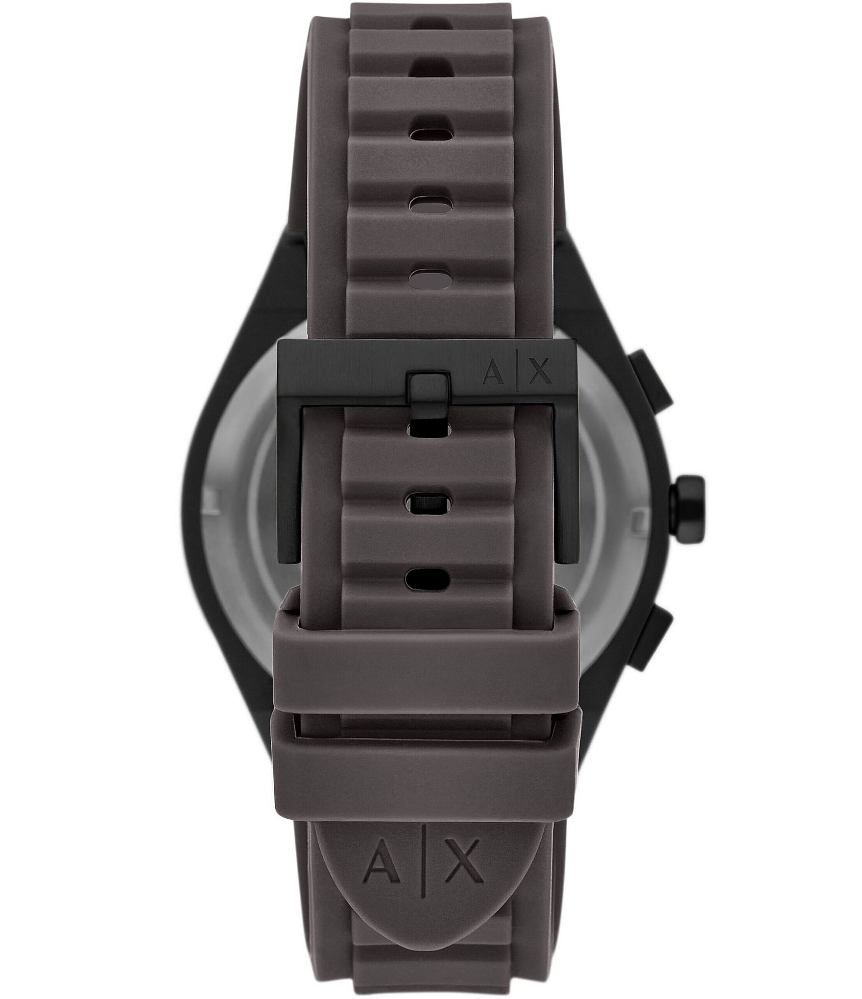 Armani Exchange Men's Sync Rd. Quartz Chronograph Silicone Strap Watch