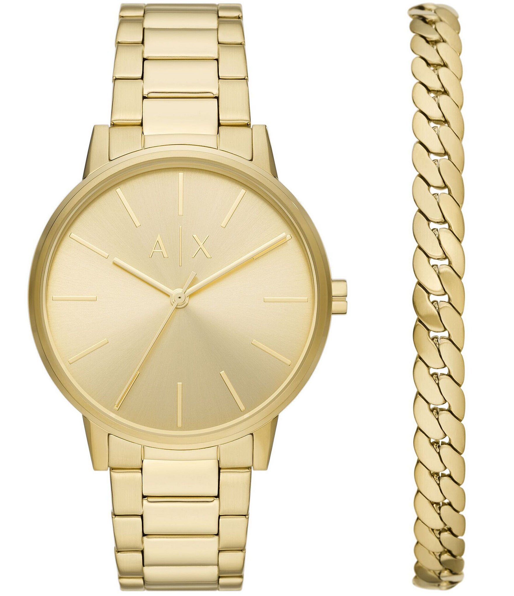 Armani Exchange Gold Men's Watches | Dillard's