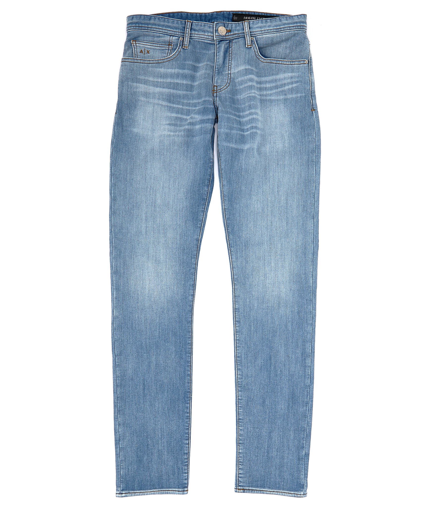 Armani Exchange Skinny Fit Stretch Denim Jeans | Dillard's