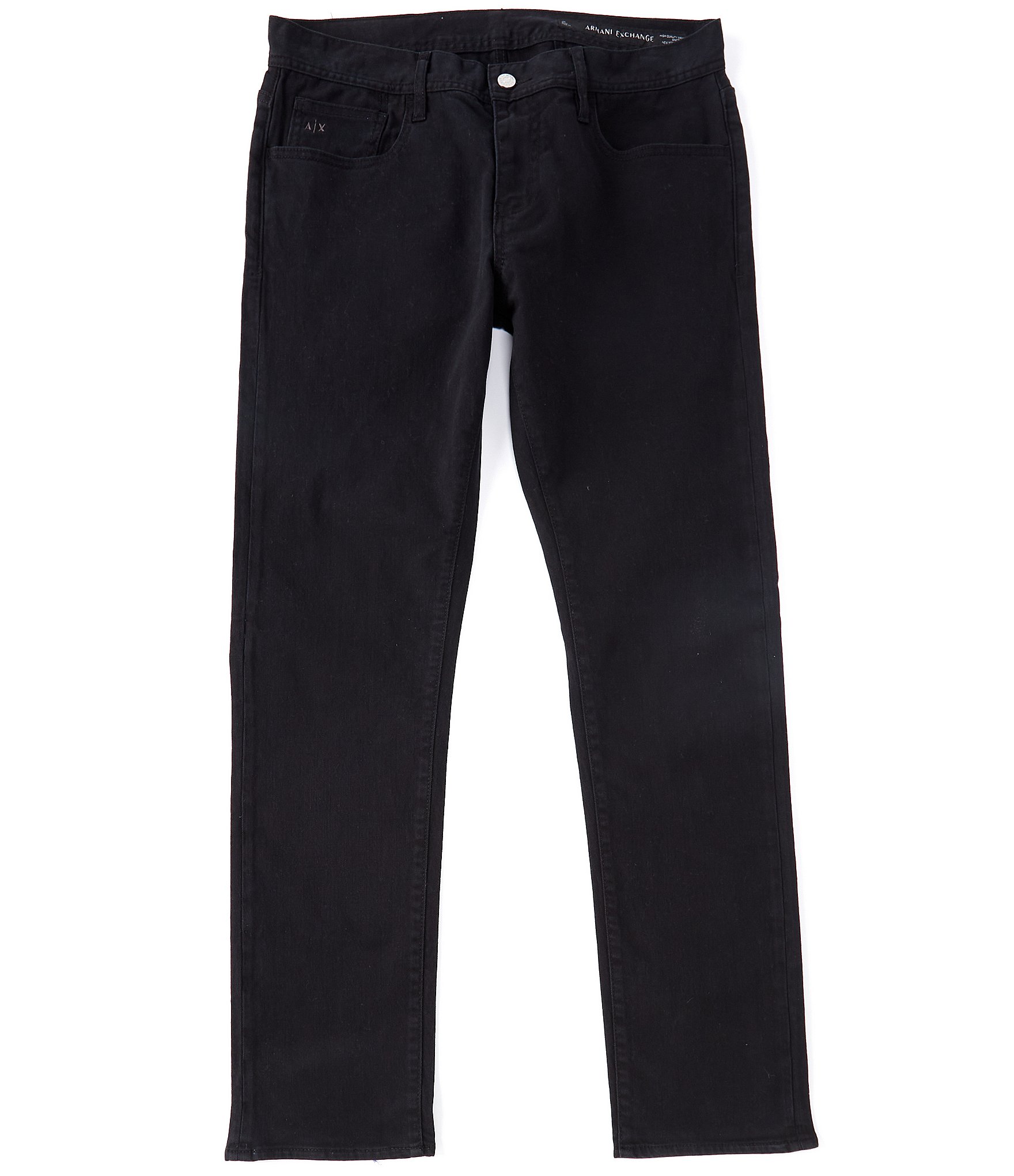 Armani Slim-Fit Black Stretch Jeans Dillard's