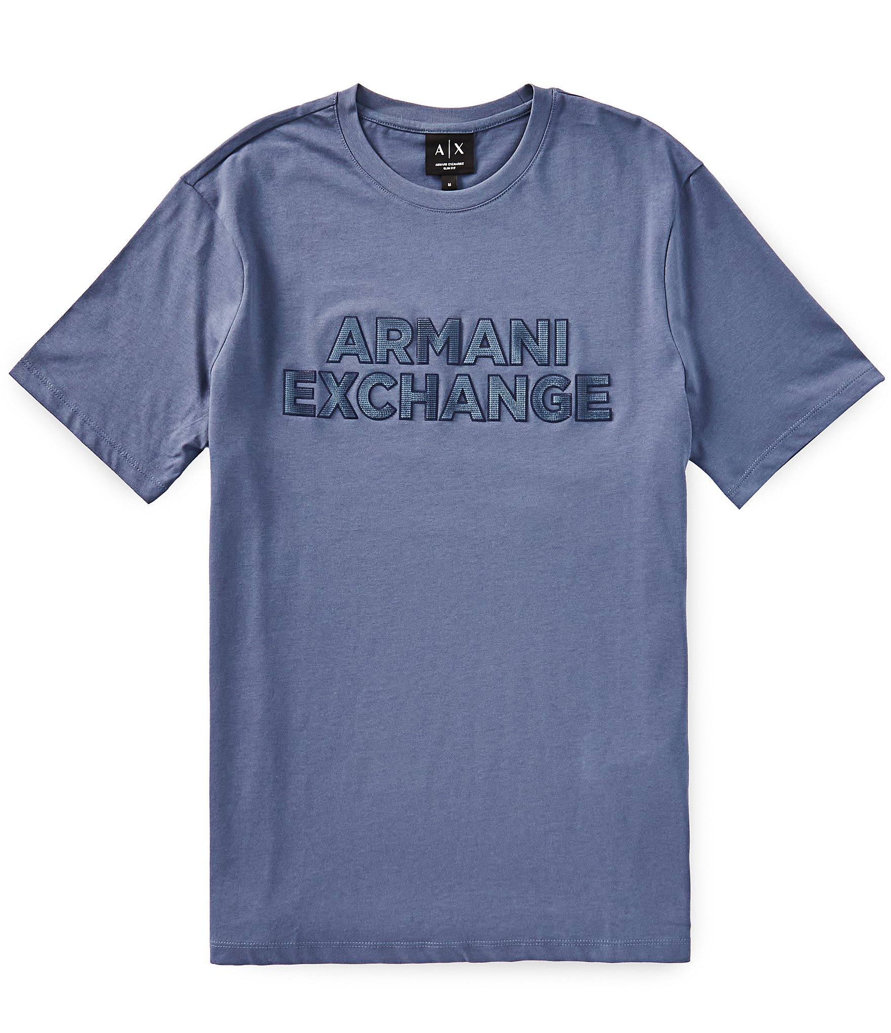 Armani Exchange Slim Fit Elevated Logo Short Sleeve T-Shirt