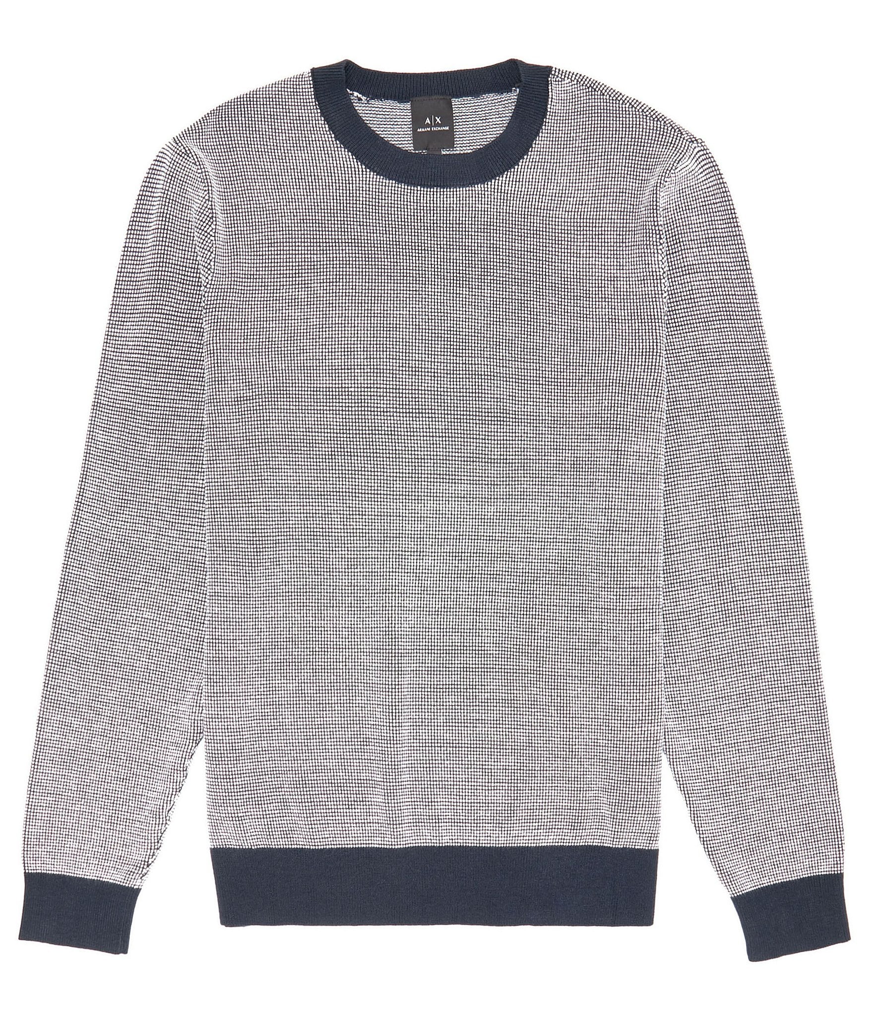 Armani Exchange Textured Sweater | Dillard's