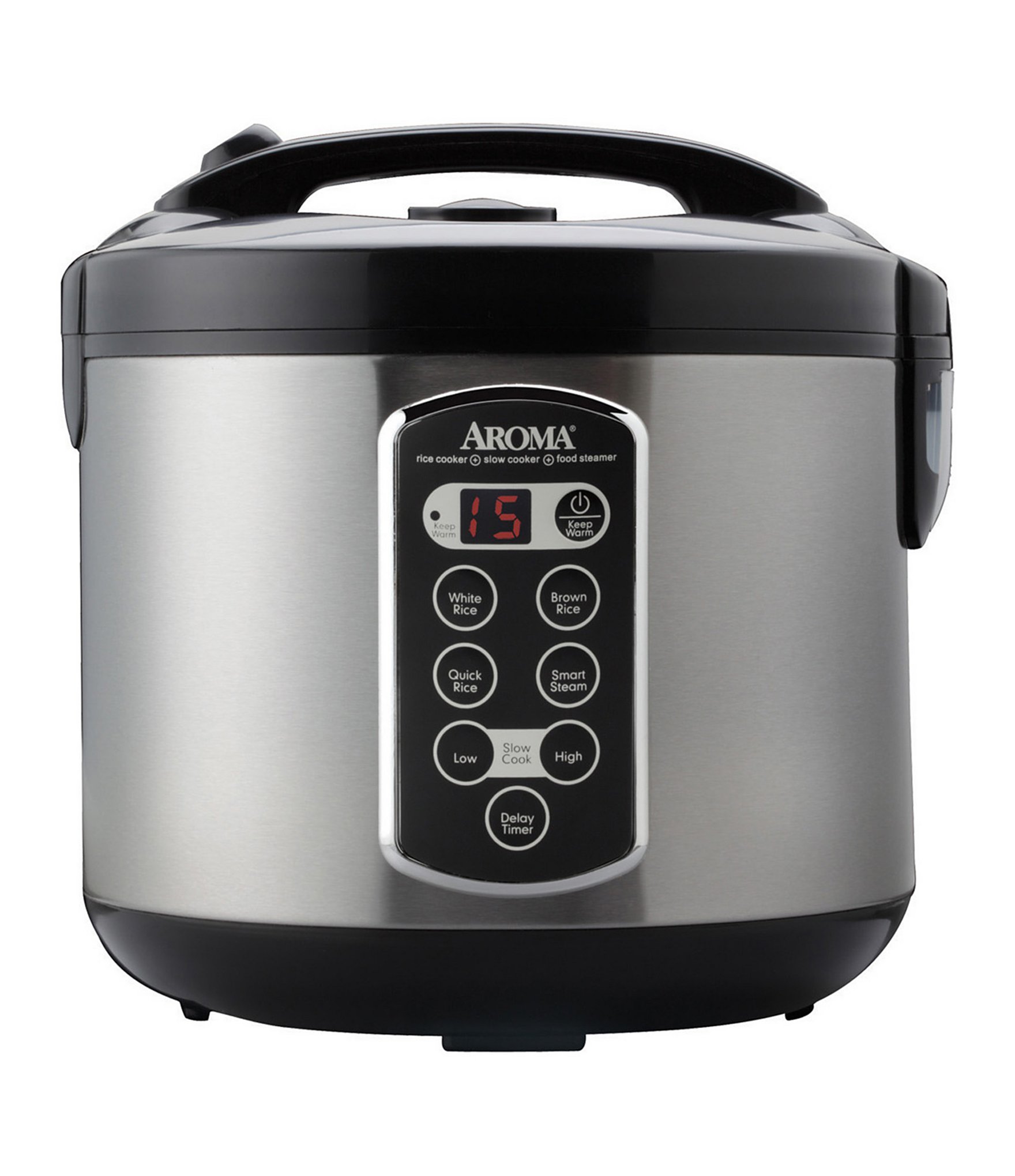 Aroma 20-Cup Sensor Logic Rice Cooker & Food Steamer | Dillards