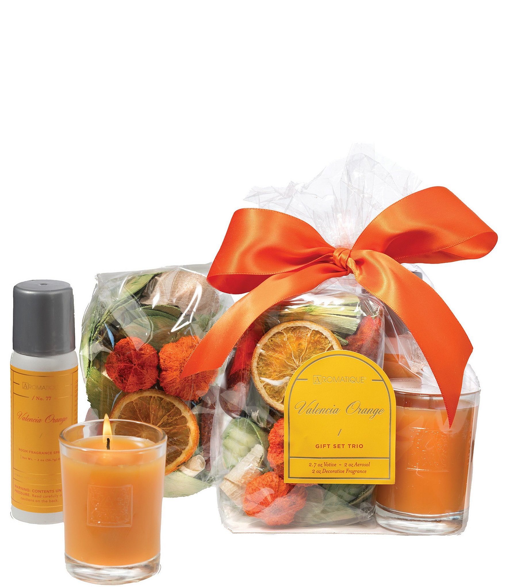 Aromatique Valencia Orange Gift Set Trio