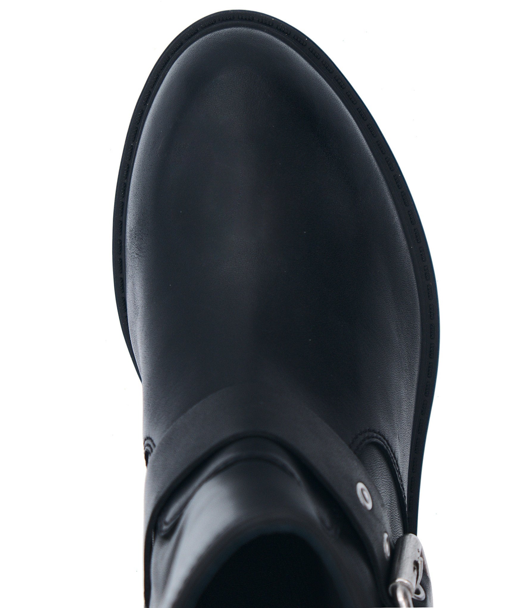 ASH Flame Lily Leather Moto Boots
