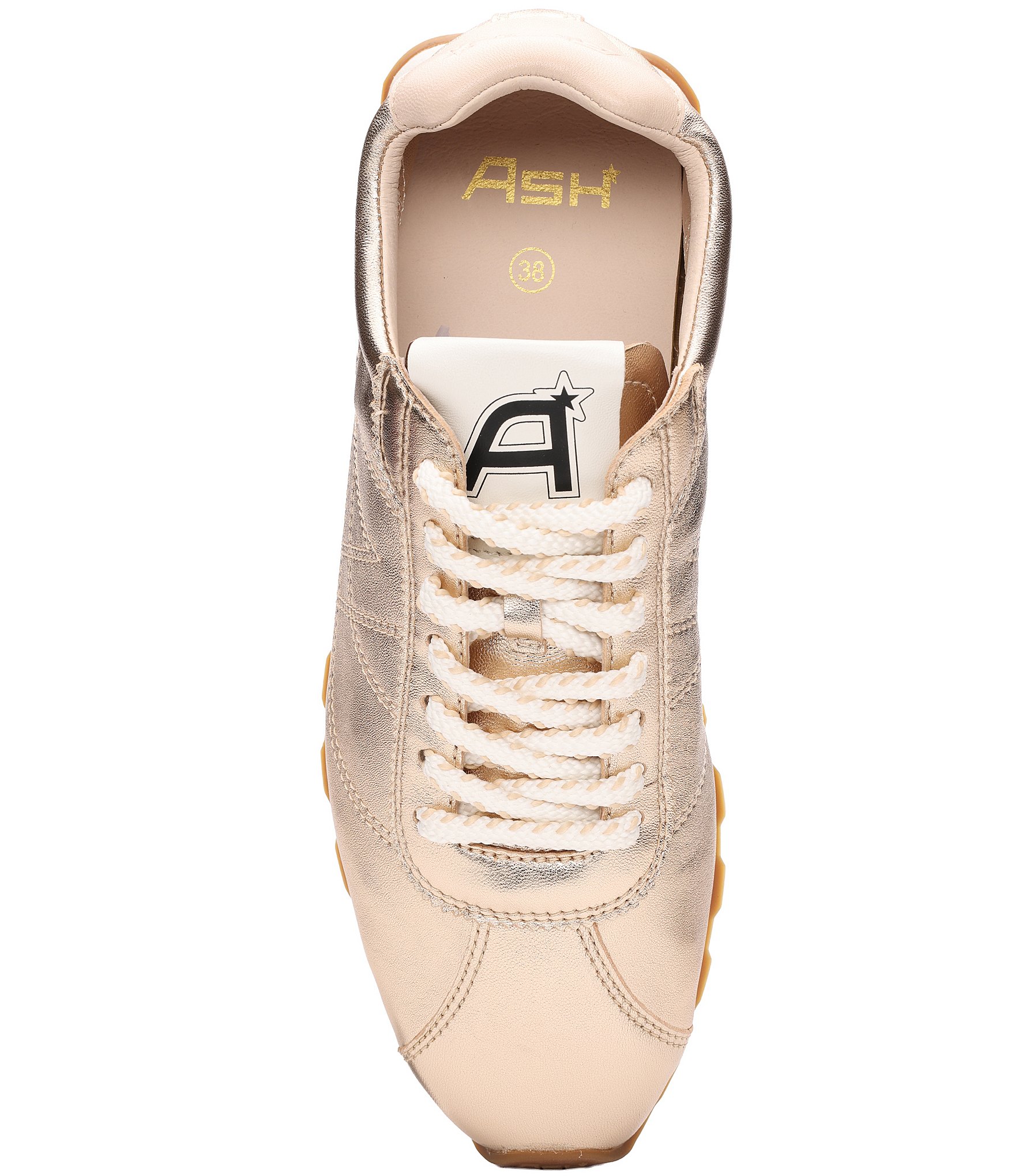ASH Kill Bill Metallic Leather Sneakers