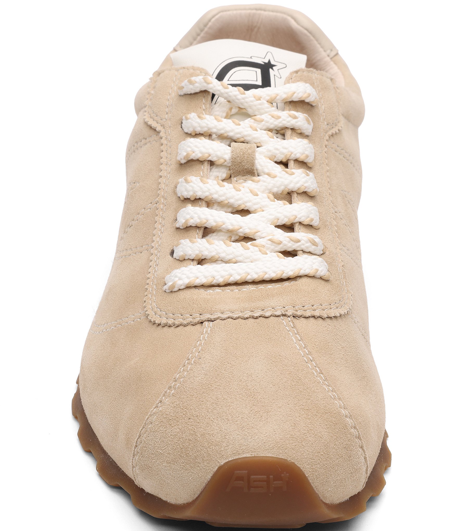 ASH Kill Bill Suede and Leather Lace Up Sneakers