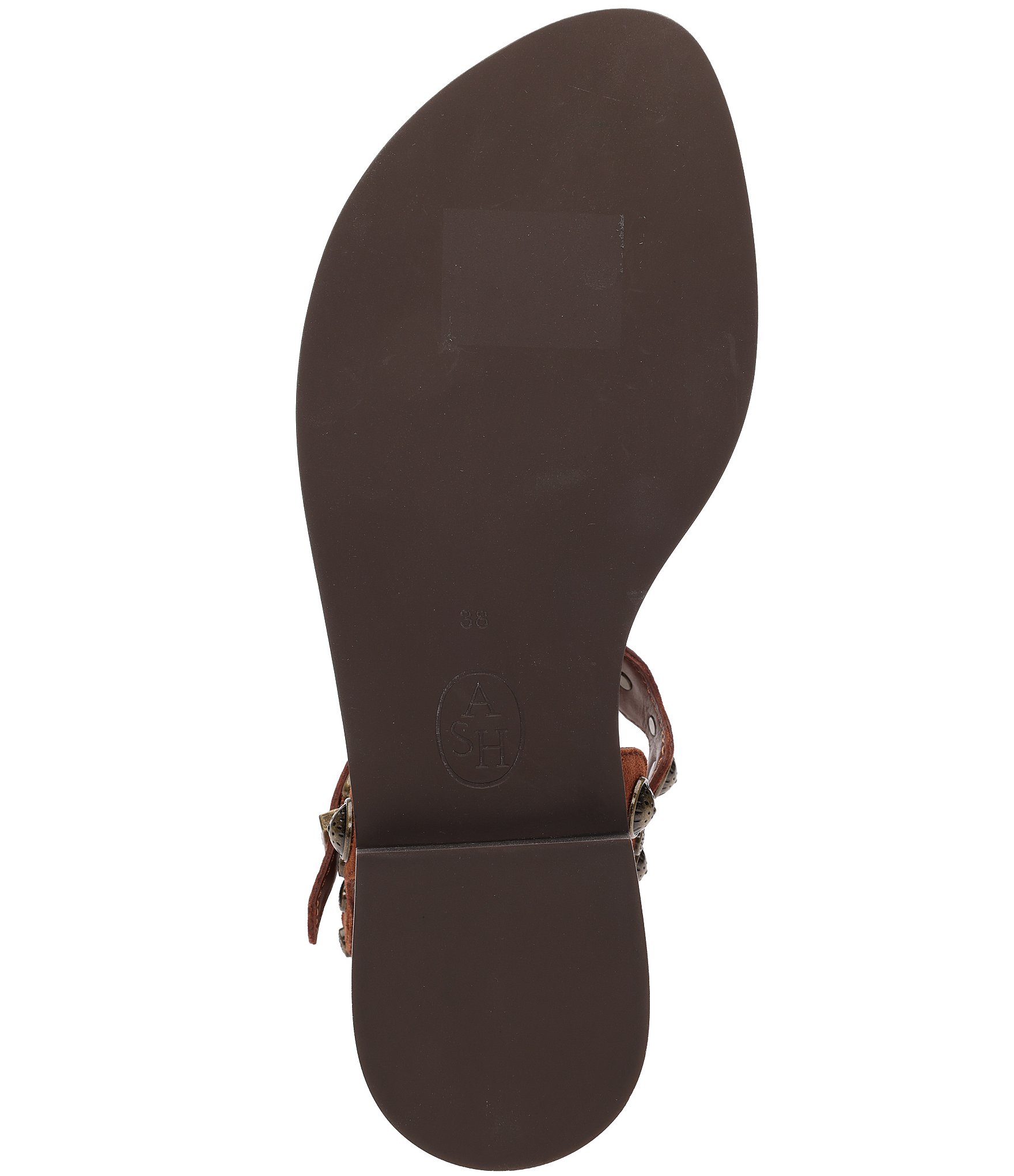 ASH Phanny Suede Studded Sandals