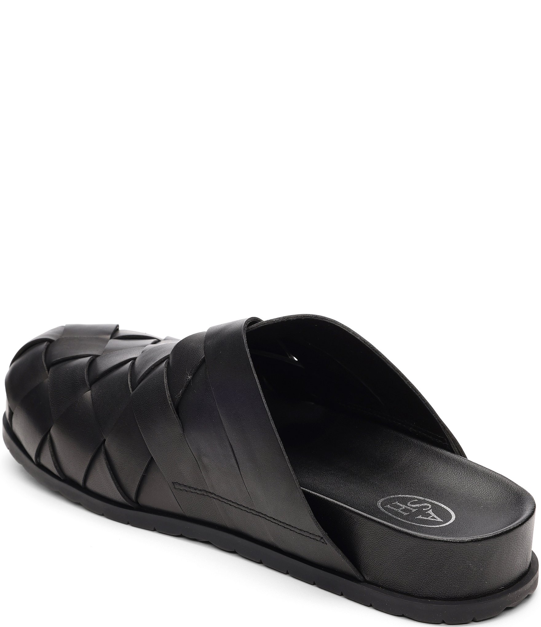 ASH Tor Woven Leather Mules