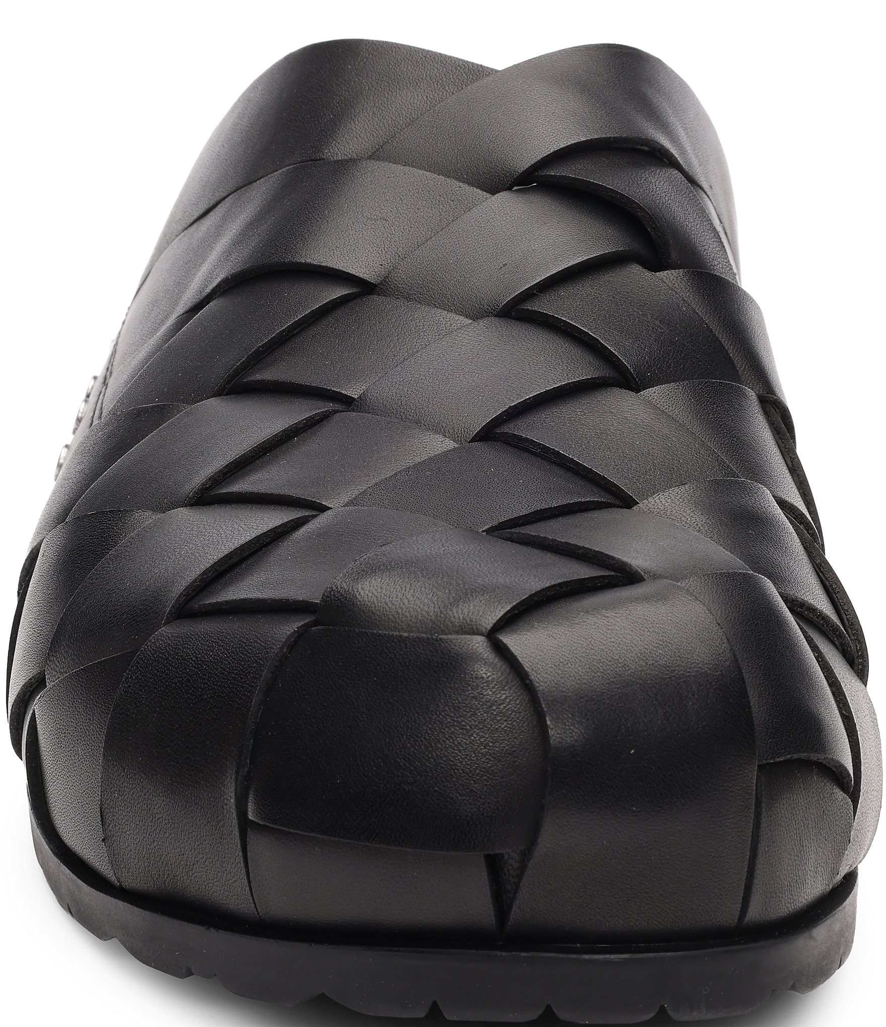 ASH Tor Woven Leather Mules