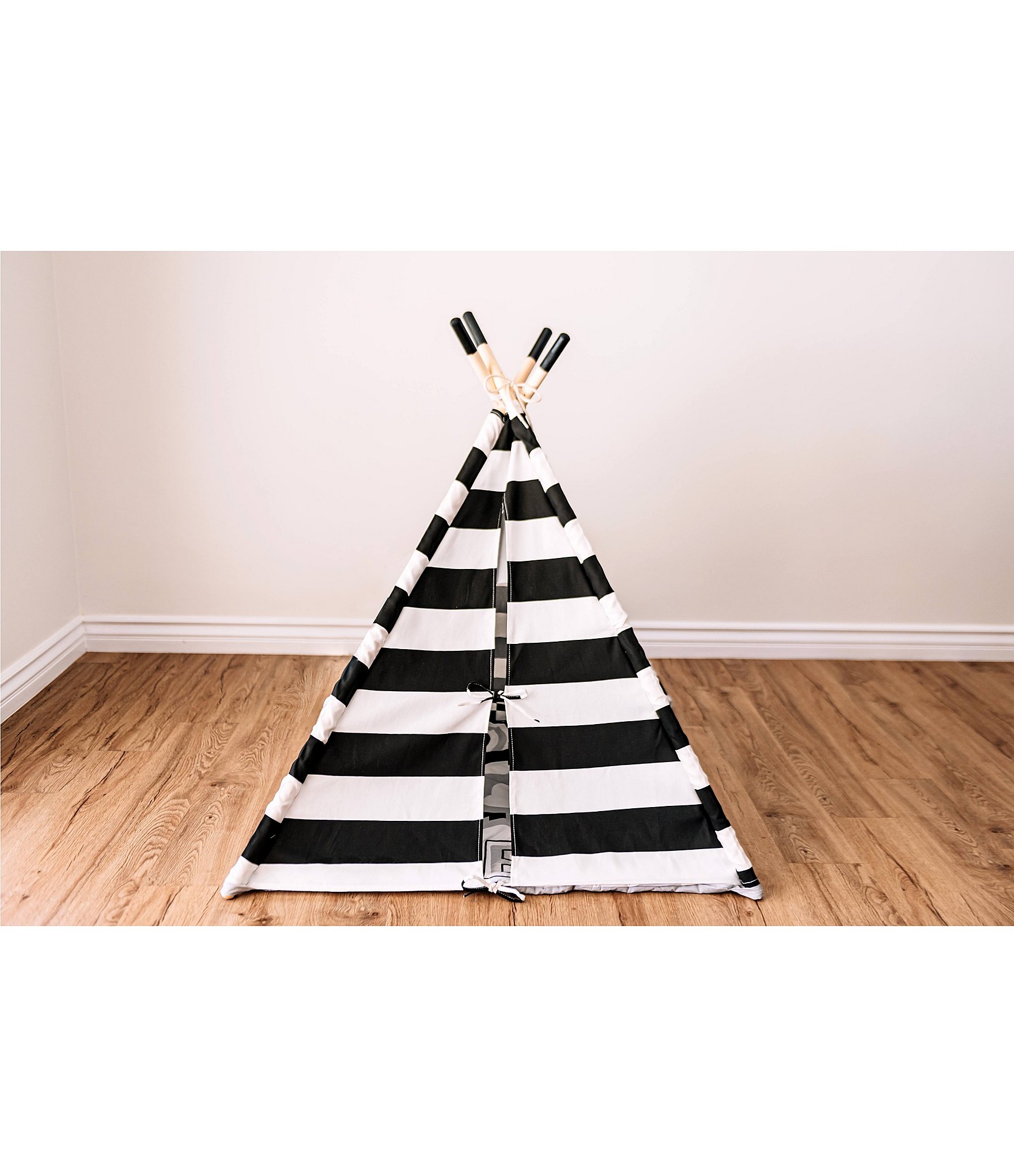 Wonder & Wise by Asweets ABC Striped Activity Teepee Play Tent