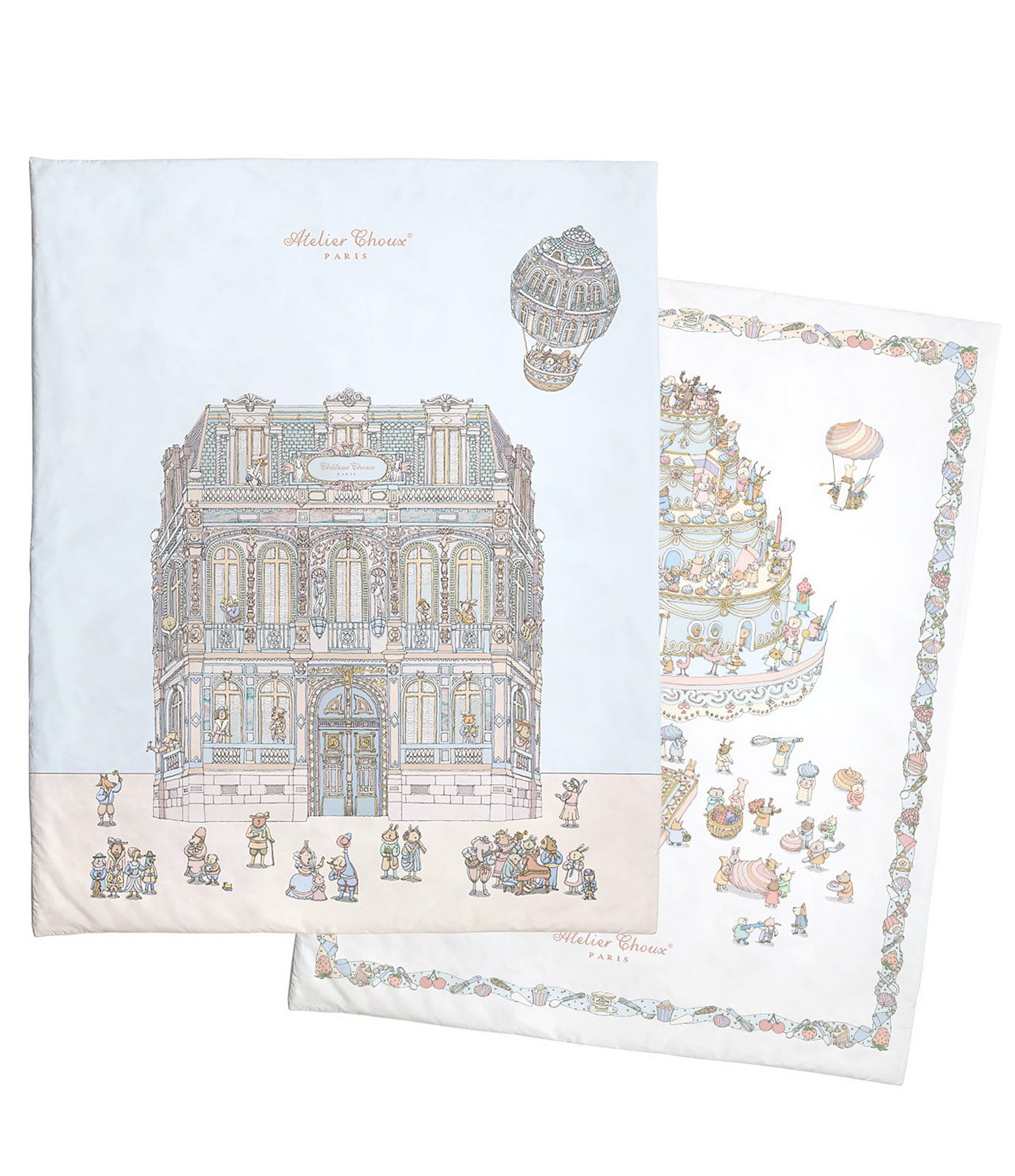 Atelier Choux Paris Reversible Quilt Chateau Choux™ Le Gateau