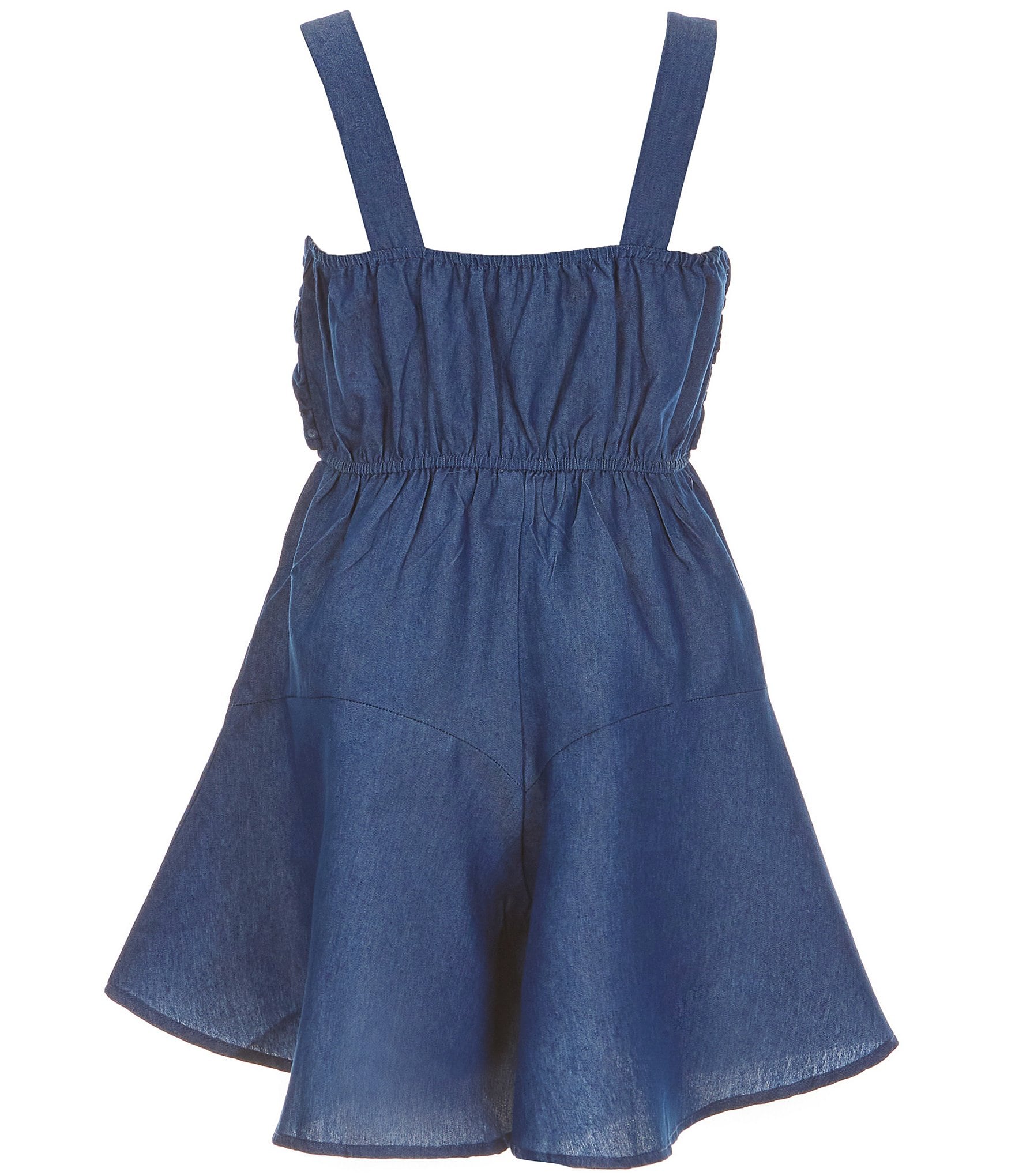 Ava & Yelly Big Girls 7-16 Sleeveless Knot-Front Romper