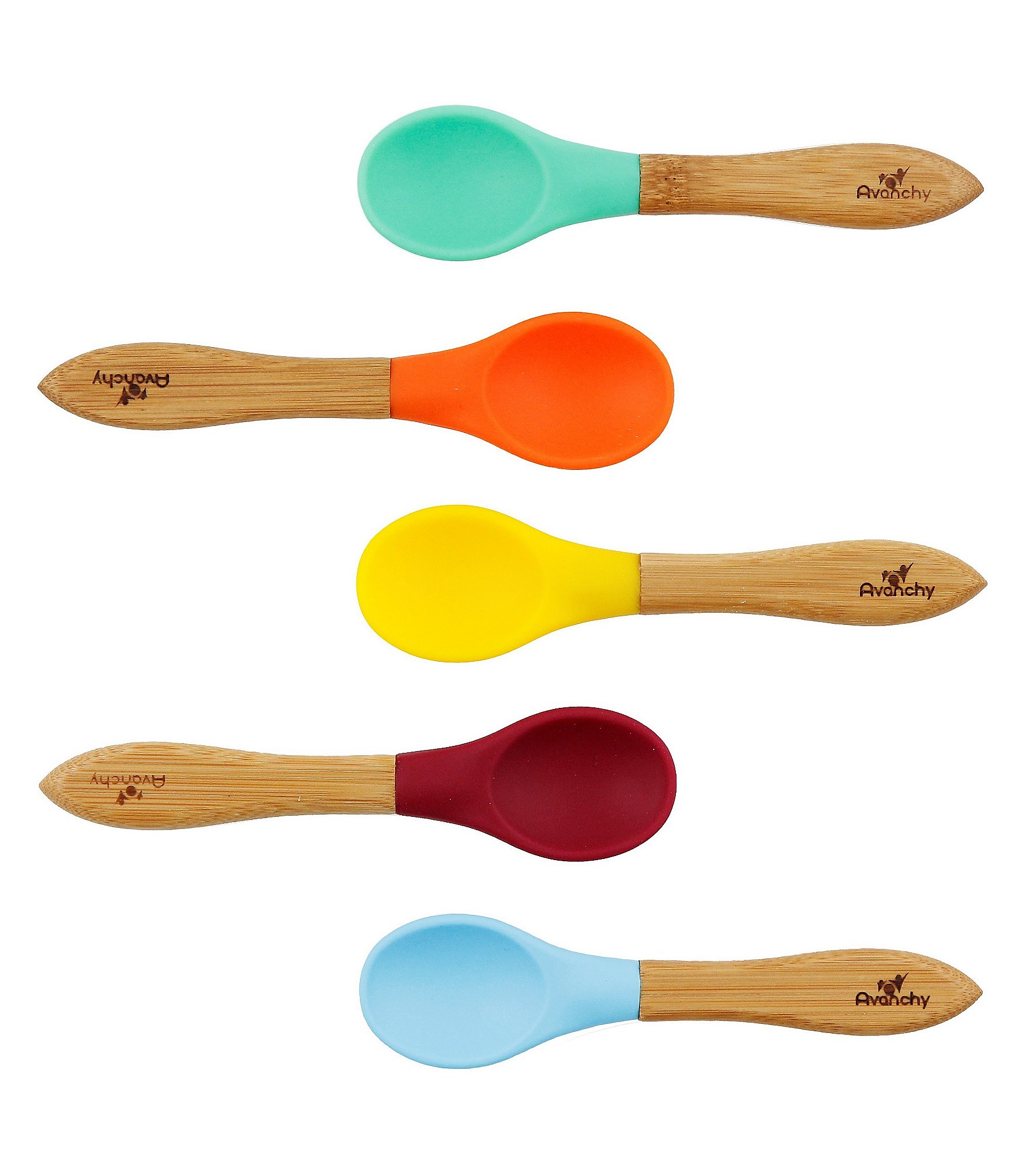 Avanchy Bamboo Baby Spoons Set