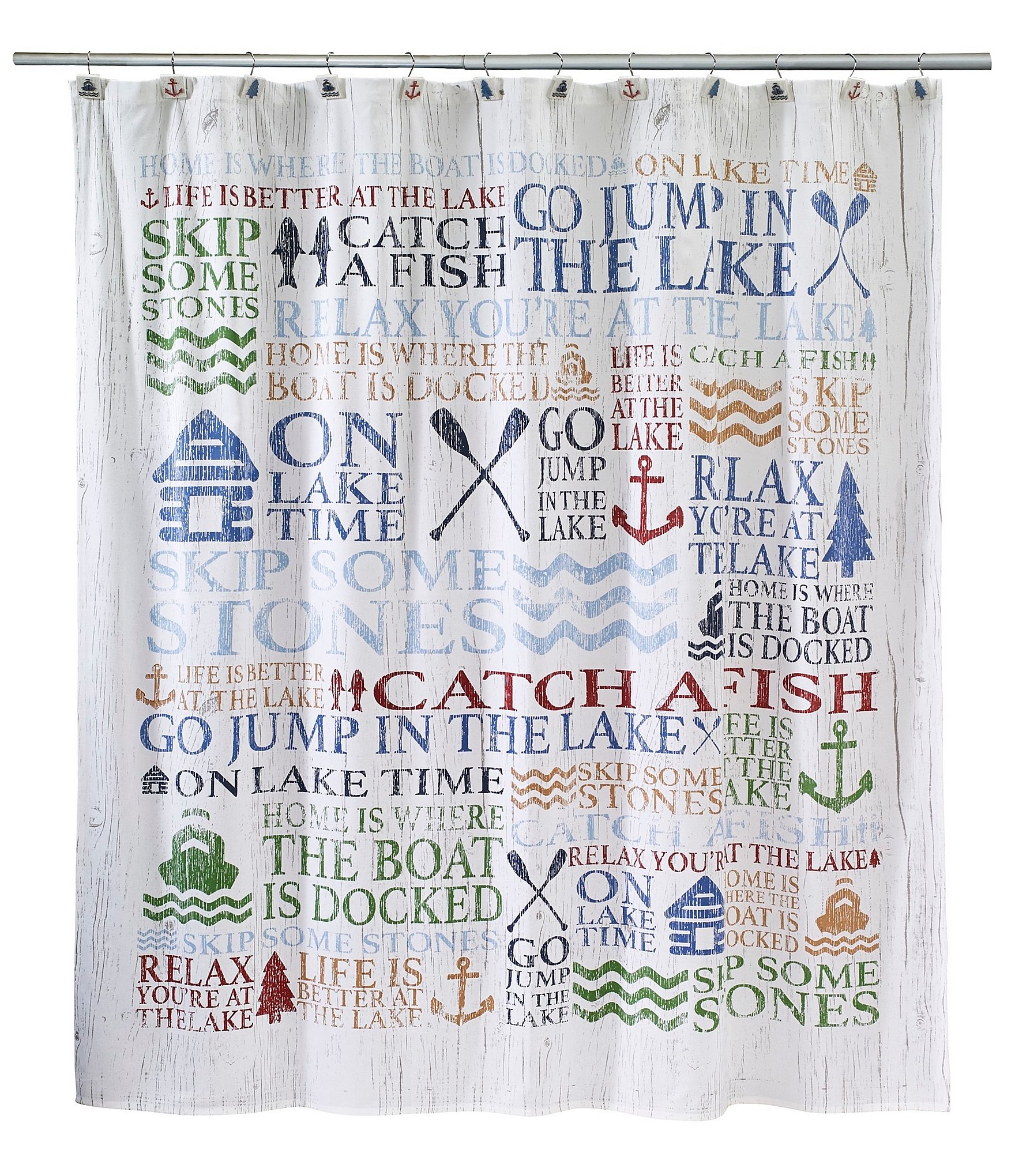 Alice In Wonderland Svankmajer E Lewis Shower Avanti Lake Words Shower Curtain