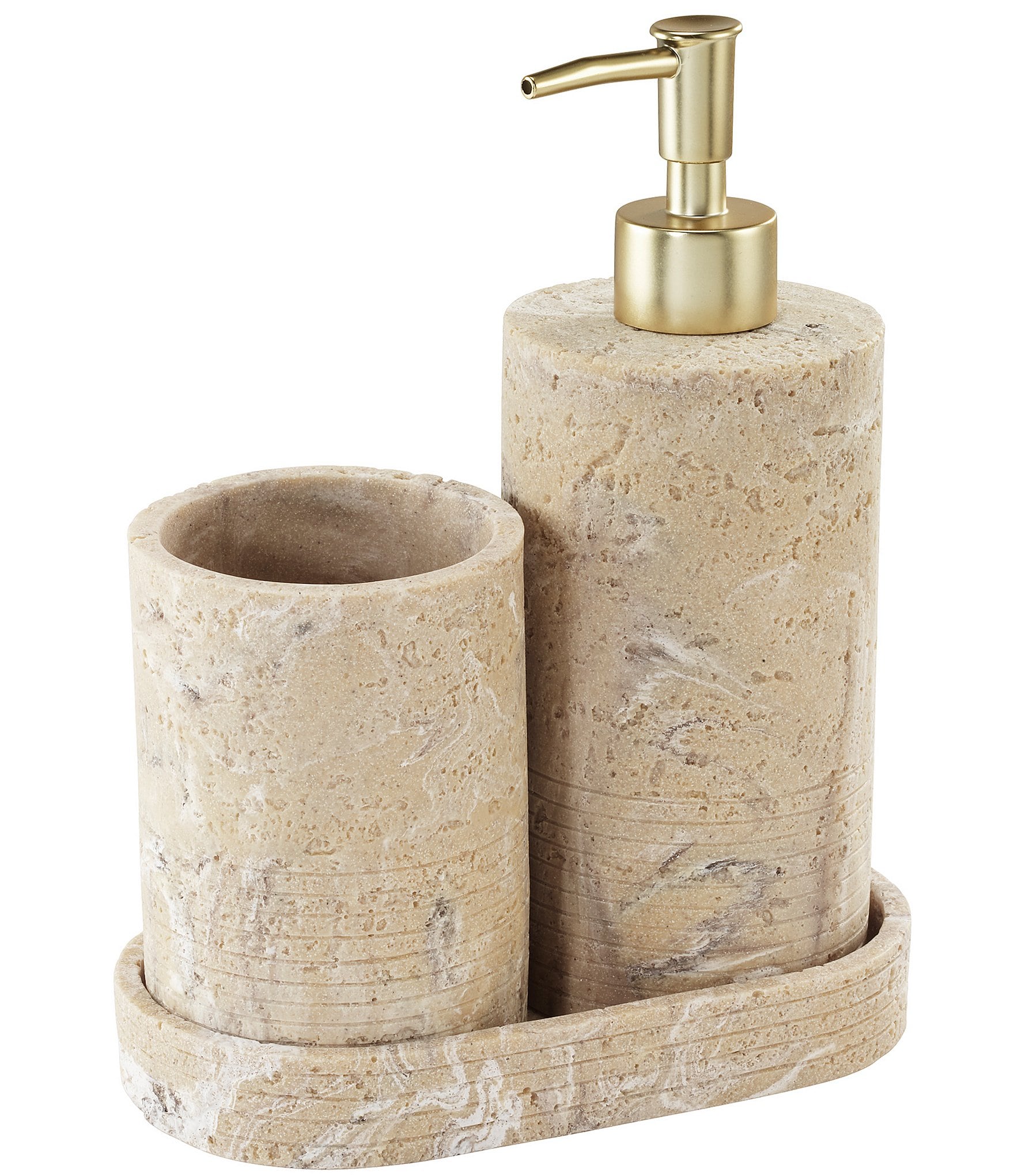 Avanti Linens Eastwood 3-Piece Bath Accessory Vanity Set