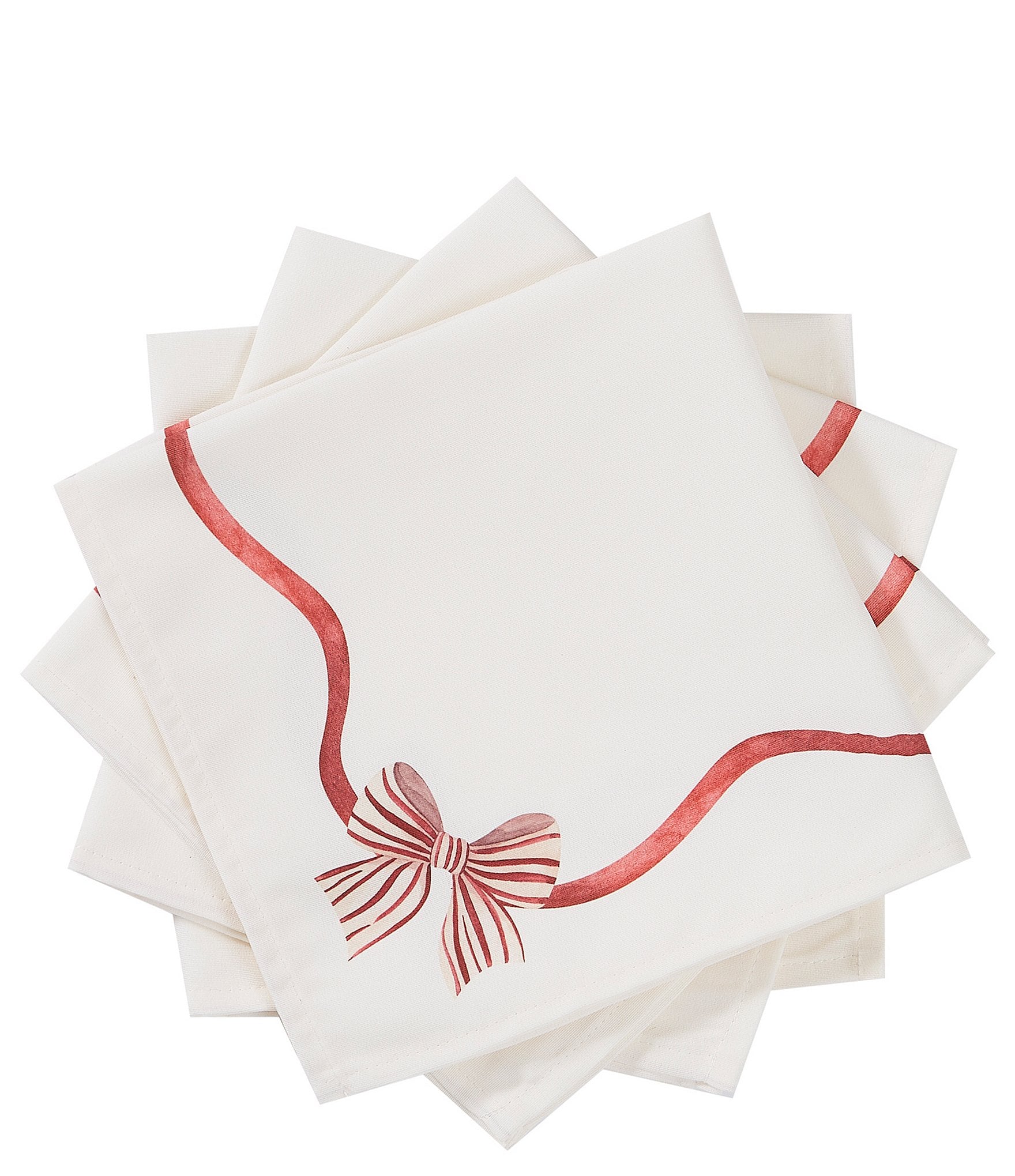 Avanti Linens Heirloom Noel Collection 4-Pack Napkin Set