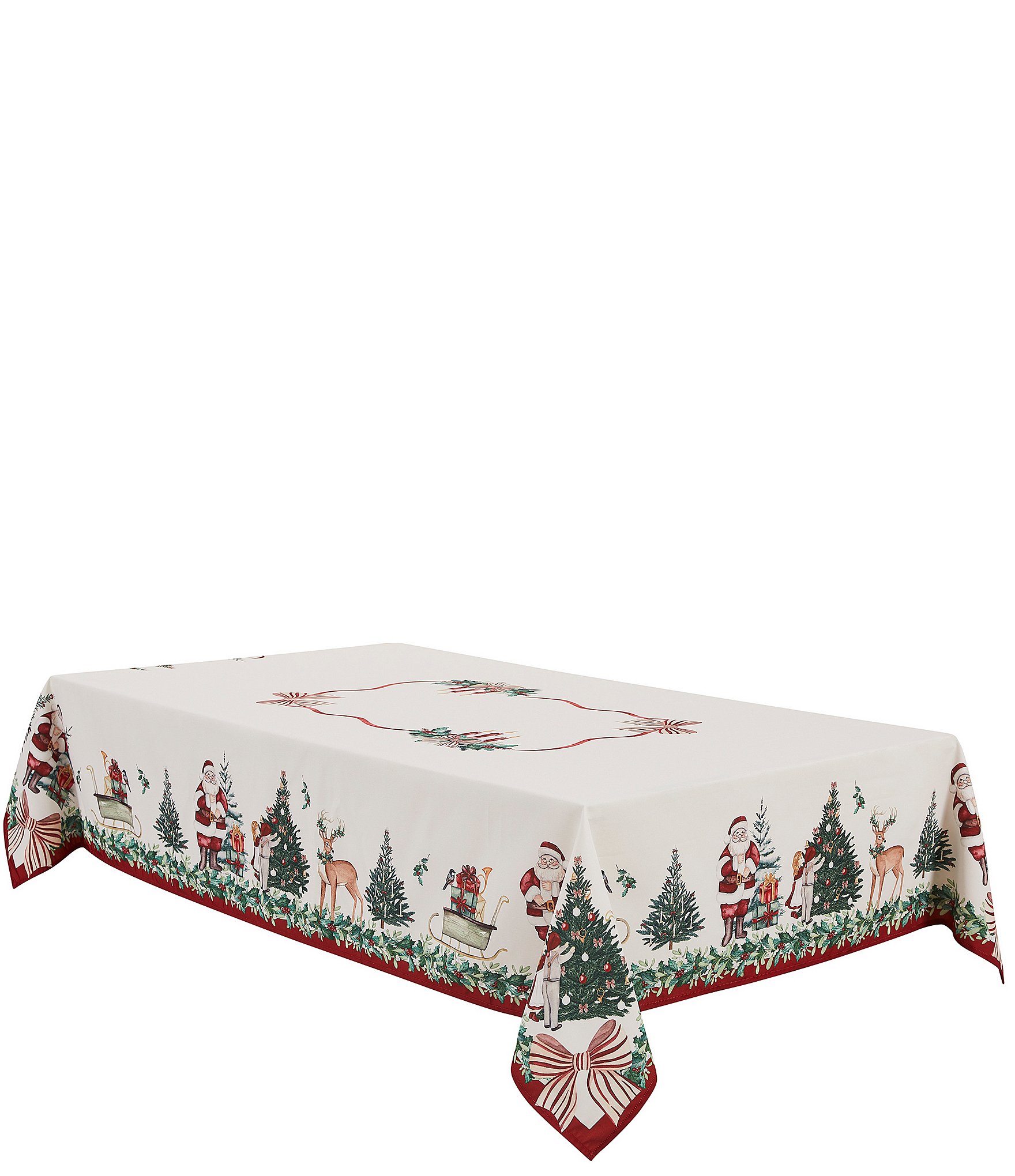 Avanti Linens Heirloom Noel Collection Tablecloth