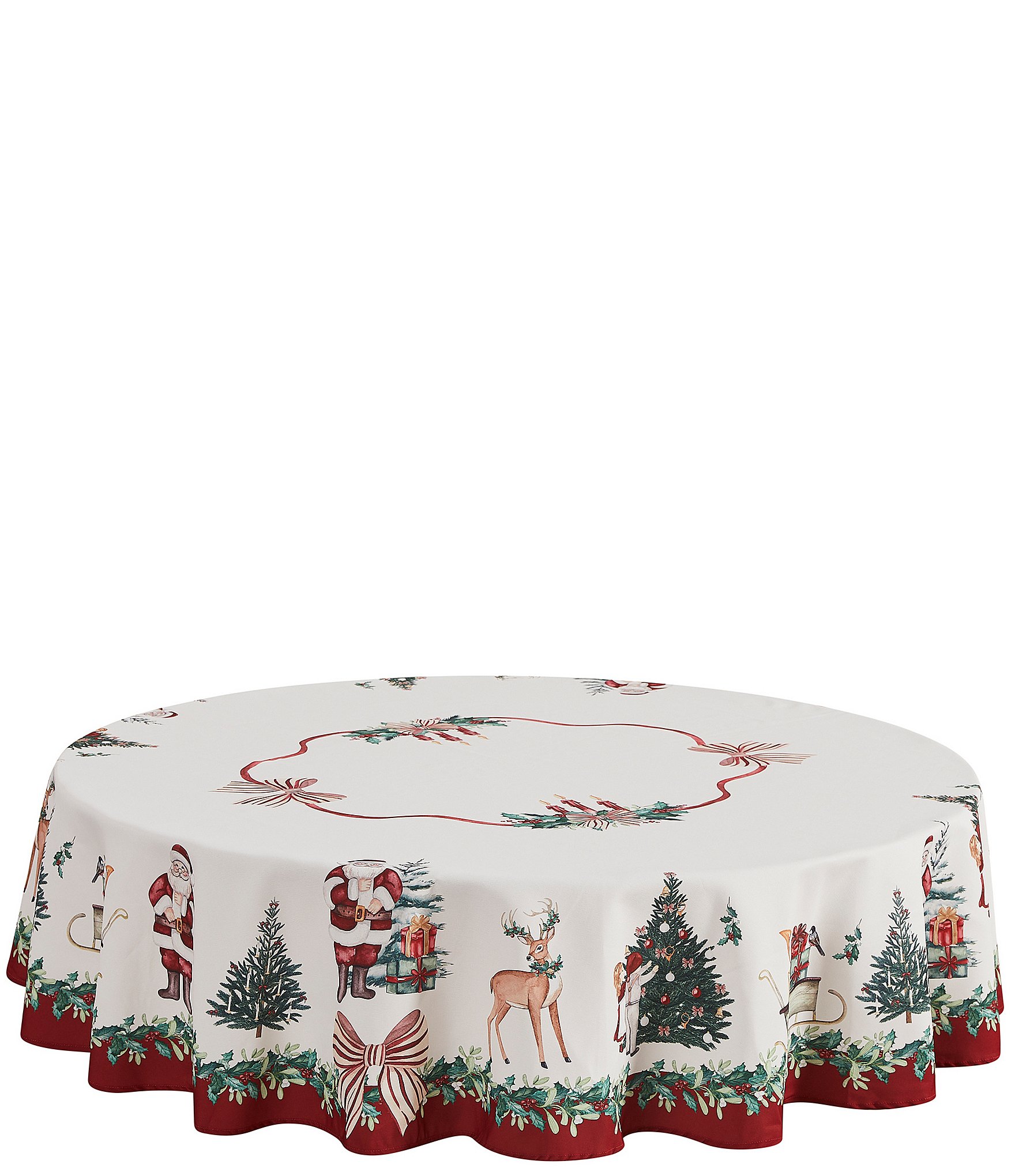 Avanti Linens Heirloom Noel Collection Tablecloth