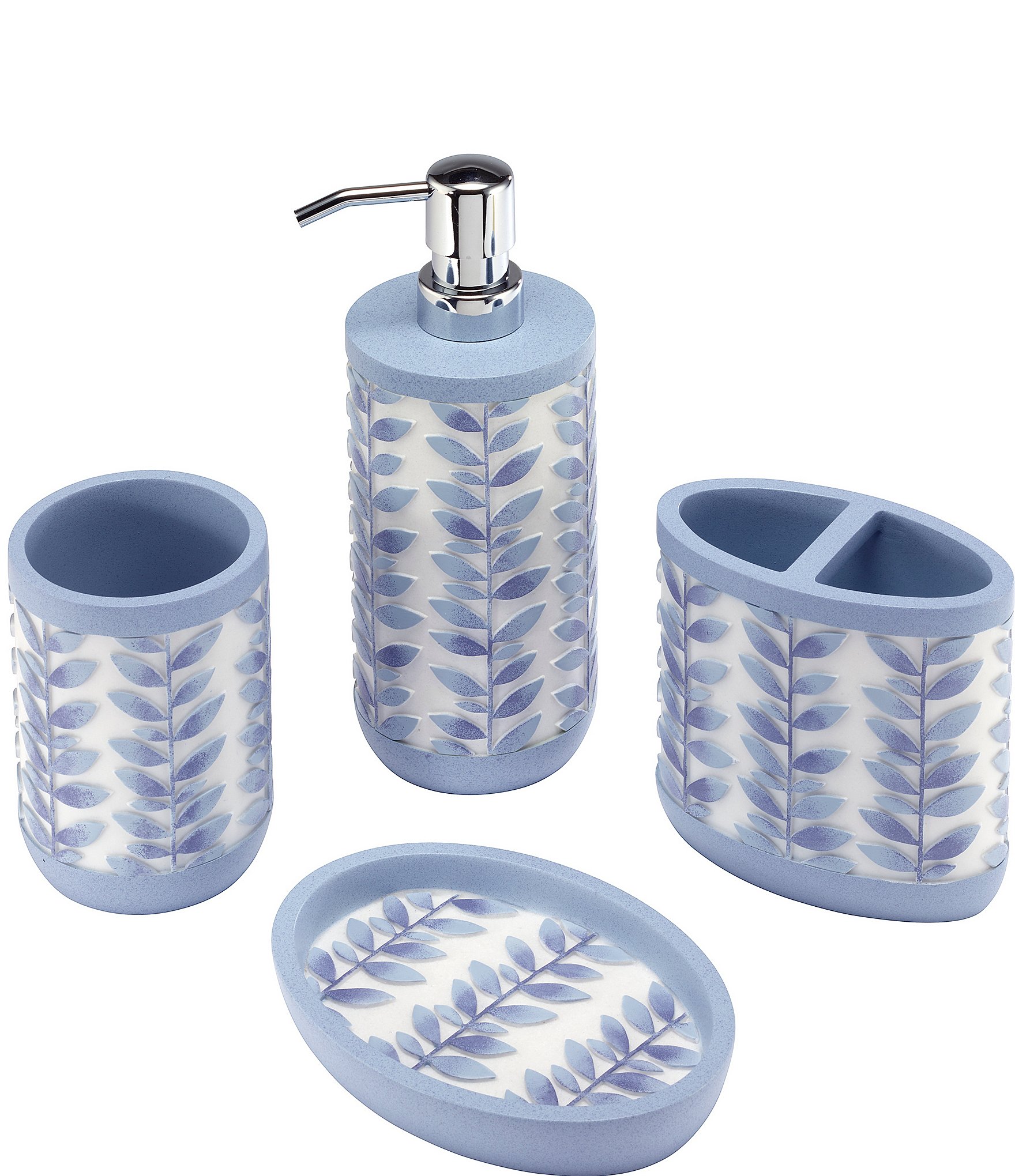 Avanti Linens Monterey Collection 4-Piece Bathroom Accessory Collection Set