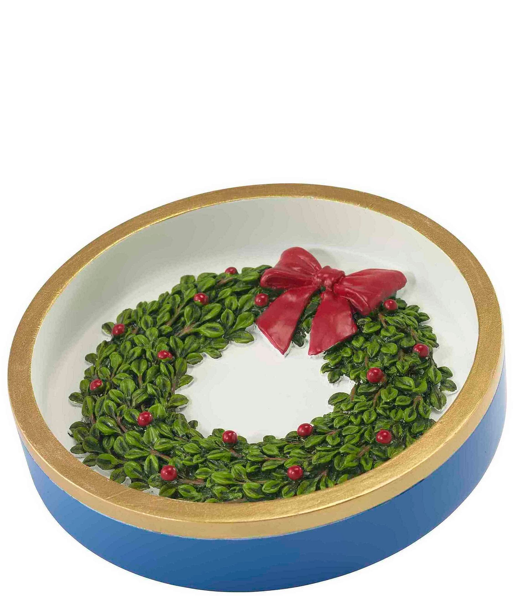 Avanti Linens Nutcracker Trellis Collection Soap Dish