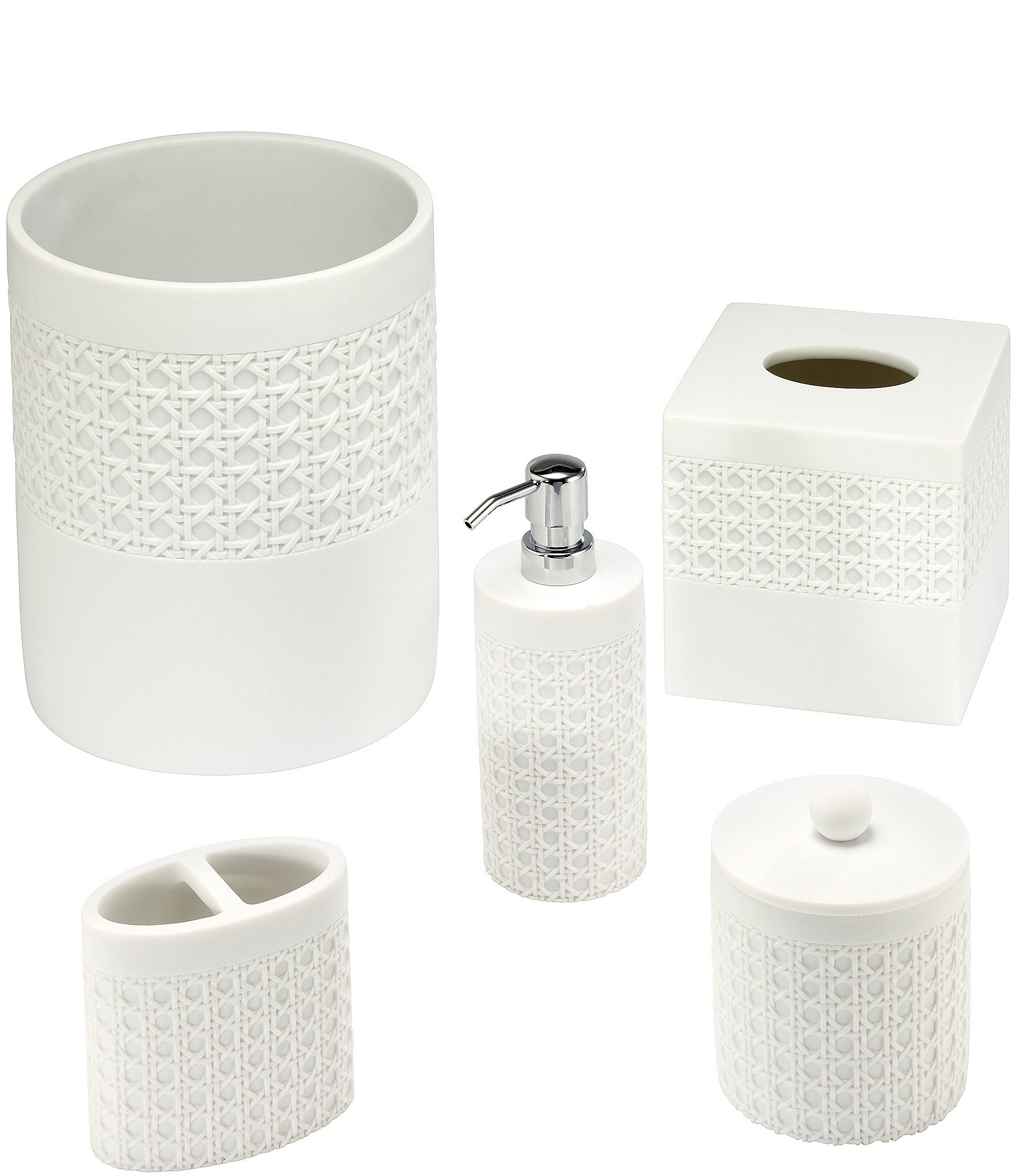 Avanti Linens Rattan Toothbrush Holder