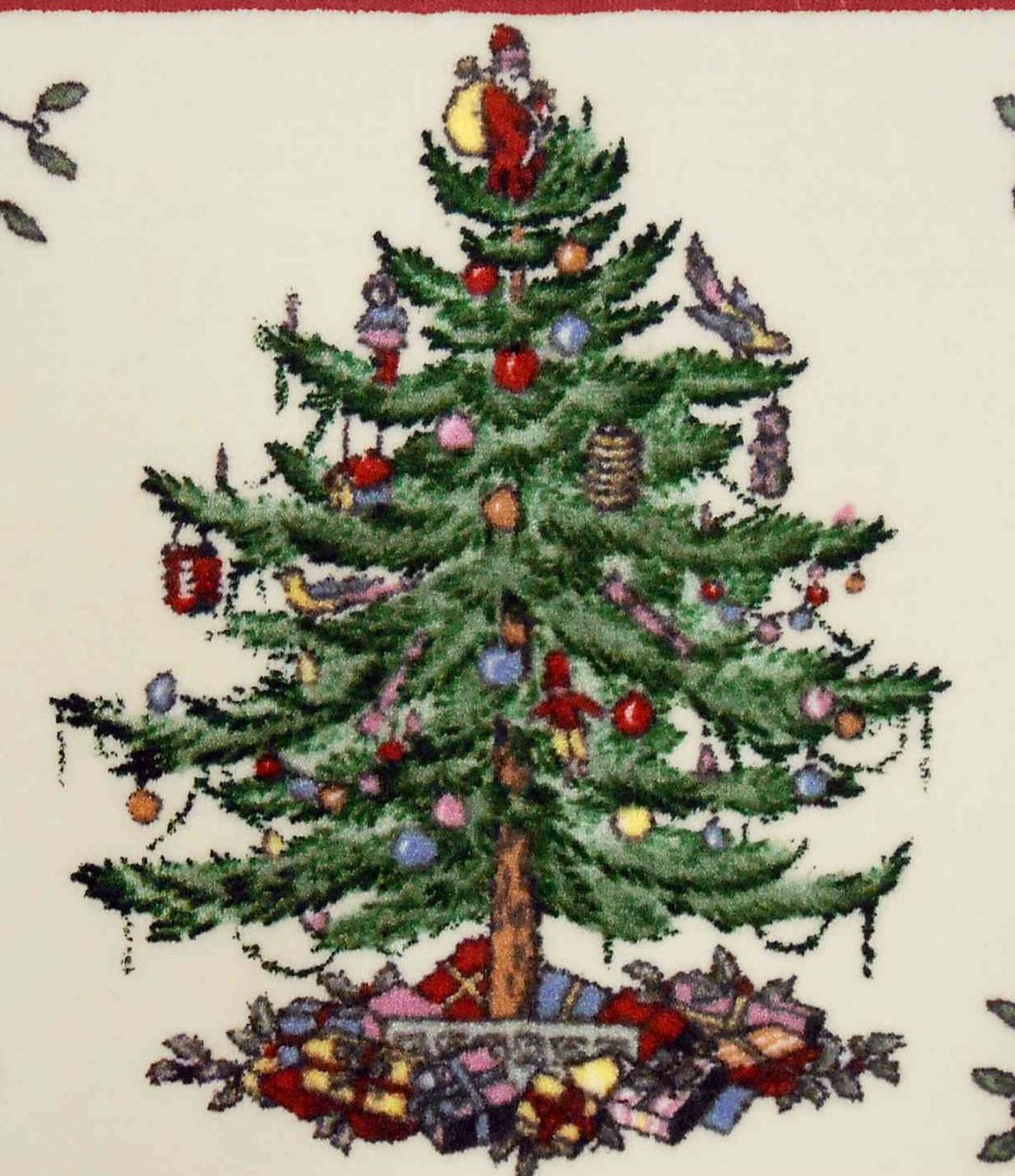 Avanti Linens Spode Christmas Tree® Collection Bath Rug