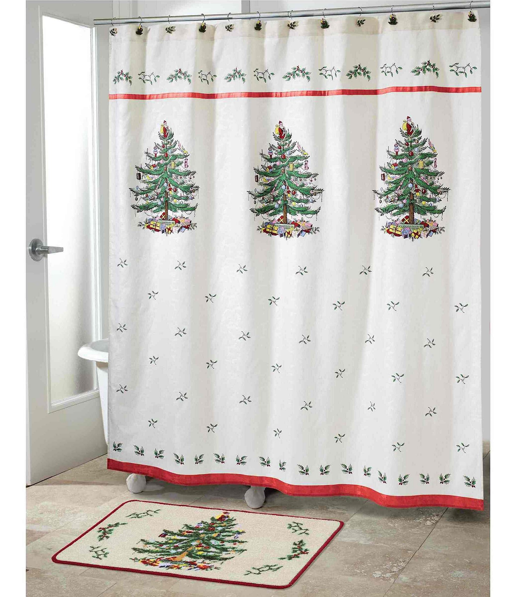 Avanti Linens Spode Christmas Tree® Collection Bath Rug