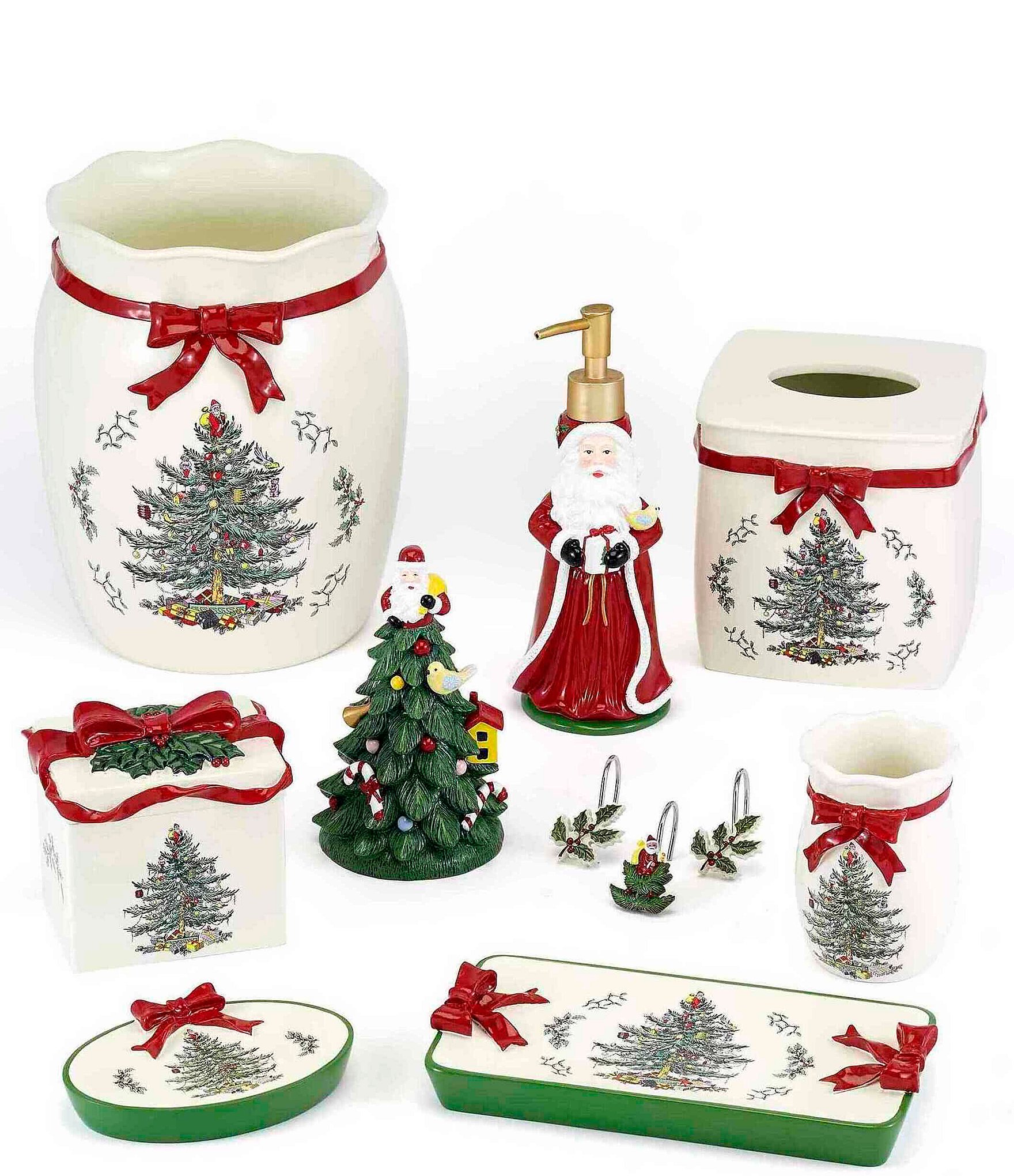 Avanti Linens Spode Christmas Tree® Collection Covered Jar