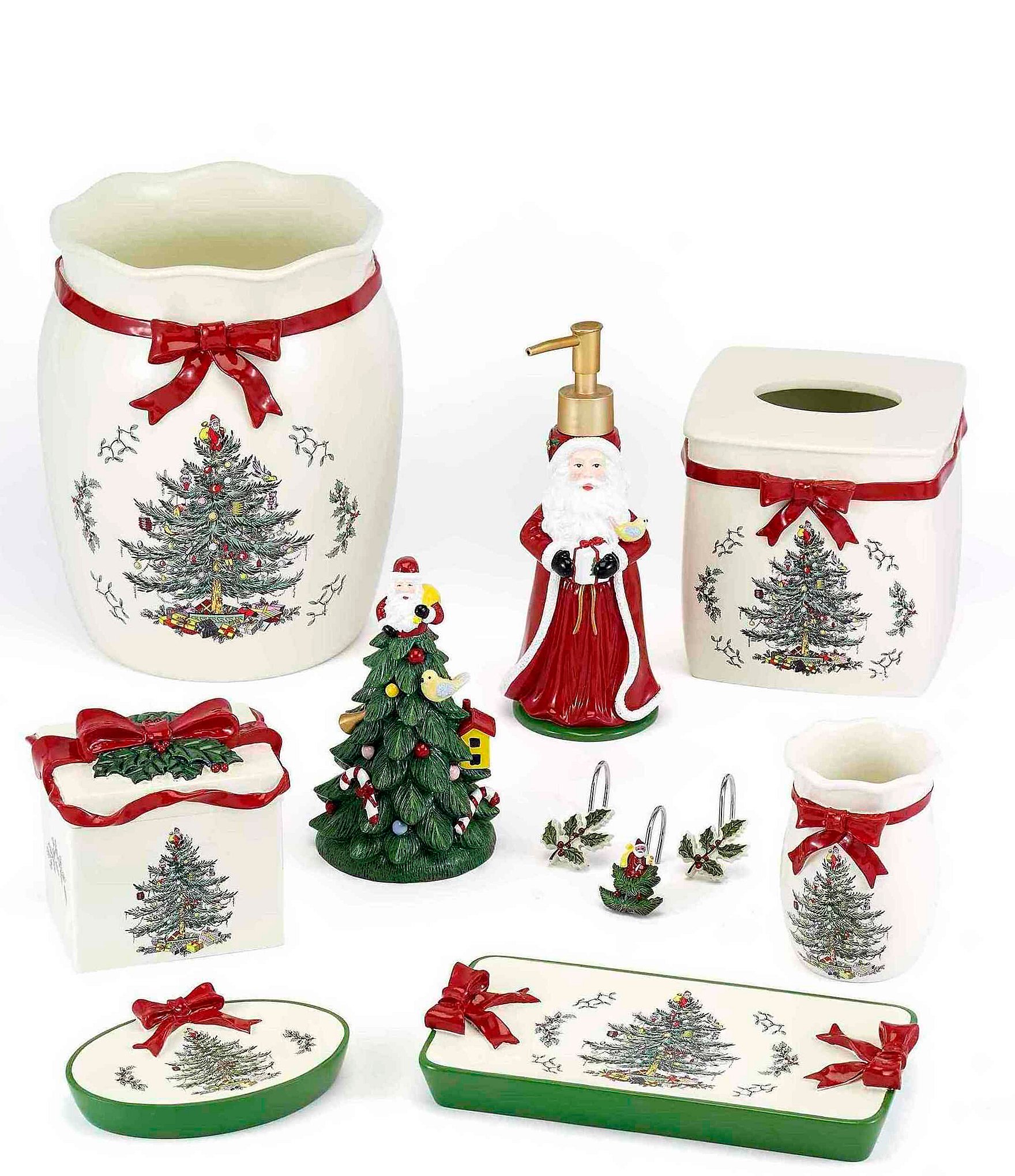 Avanti Linens Spode Christmas Tree® Collection Figural Toothbrush Holder
