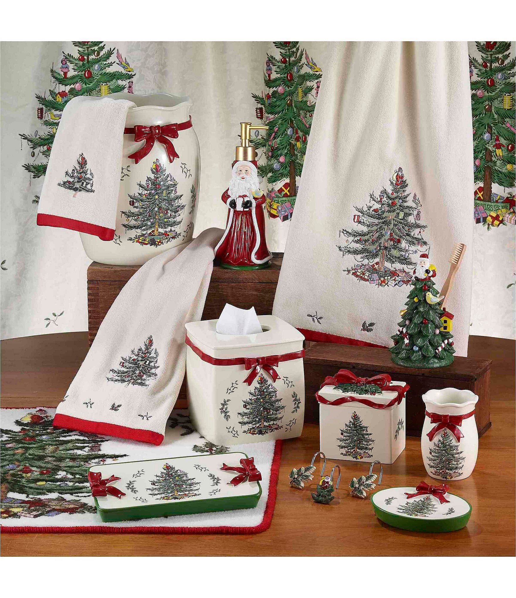 Avanti Linens Spode Christmas Tree® Collection Soap Dish