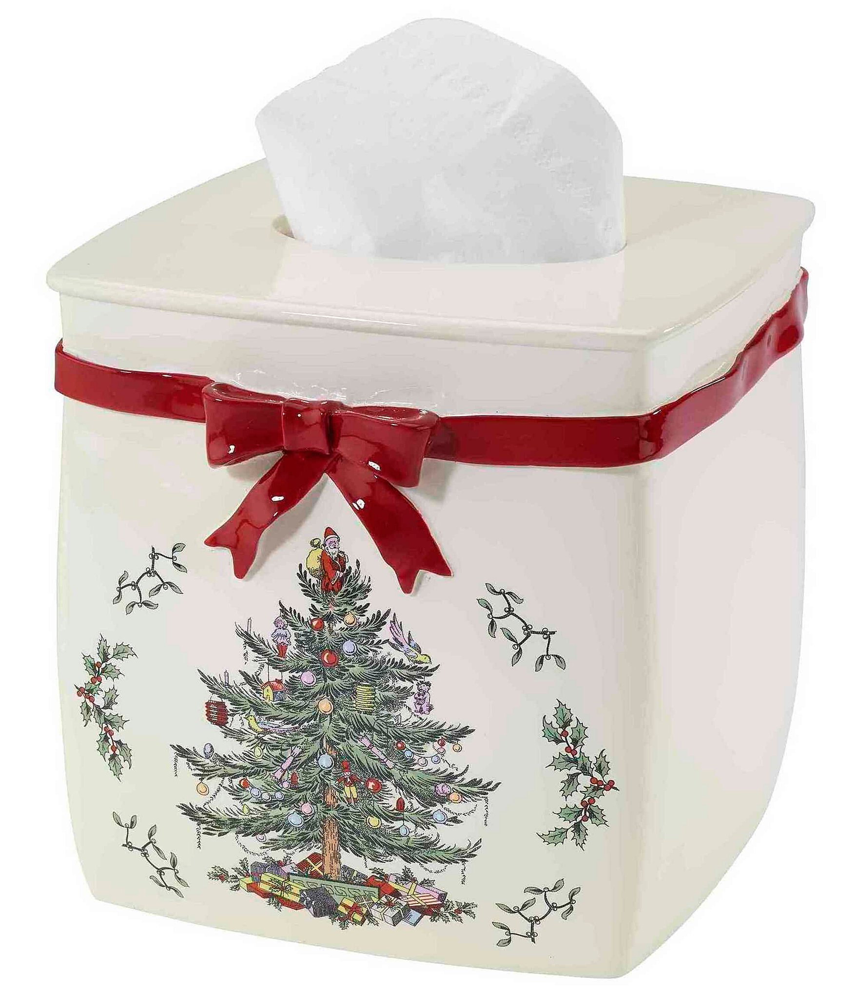 Avanti Linens Spode Christmas Tree® Collection Tissue Box Cover