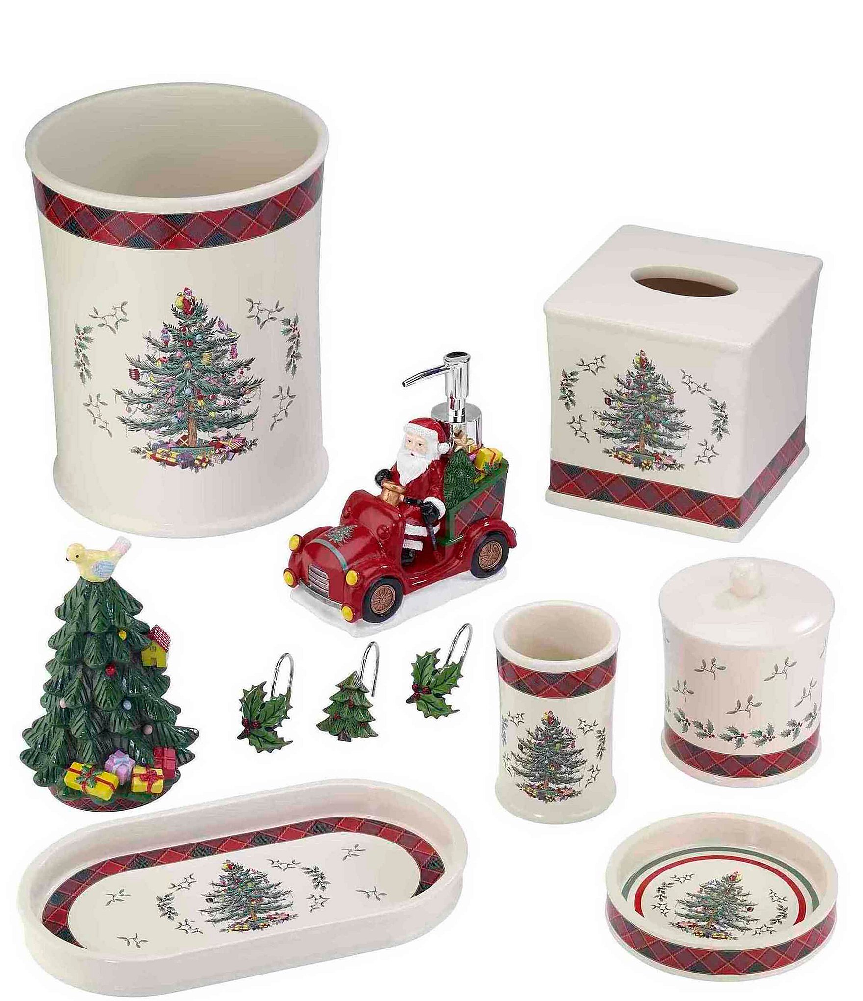 Avanti Linens Spode Christmas Tree® Tartan Tumbler