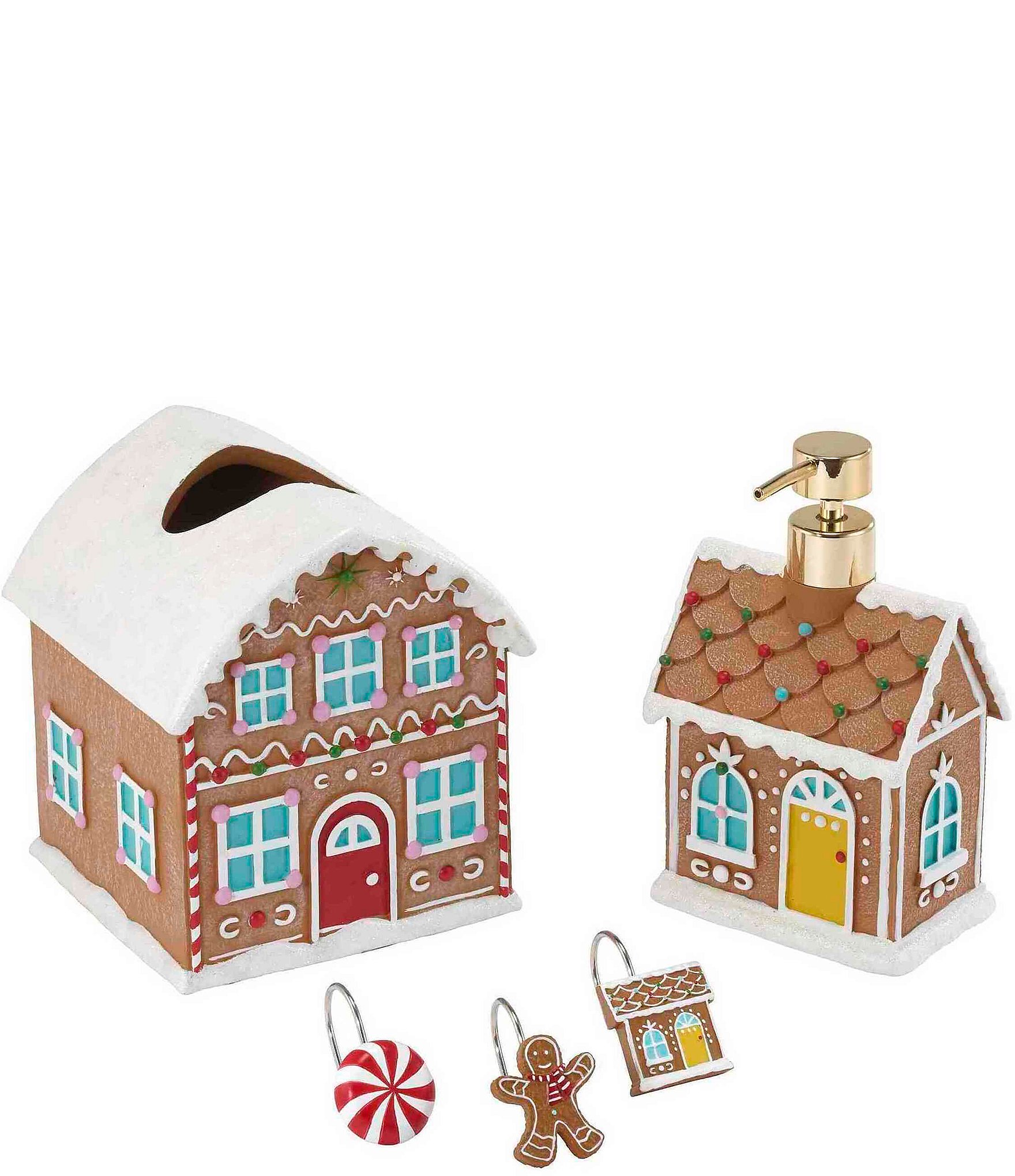 Avanti Linens Sweet Treat Decorative Shower Curtain Hook Set