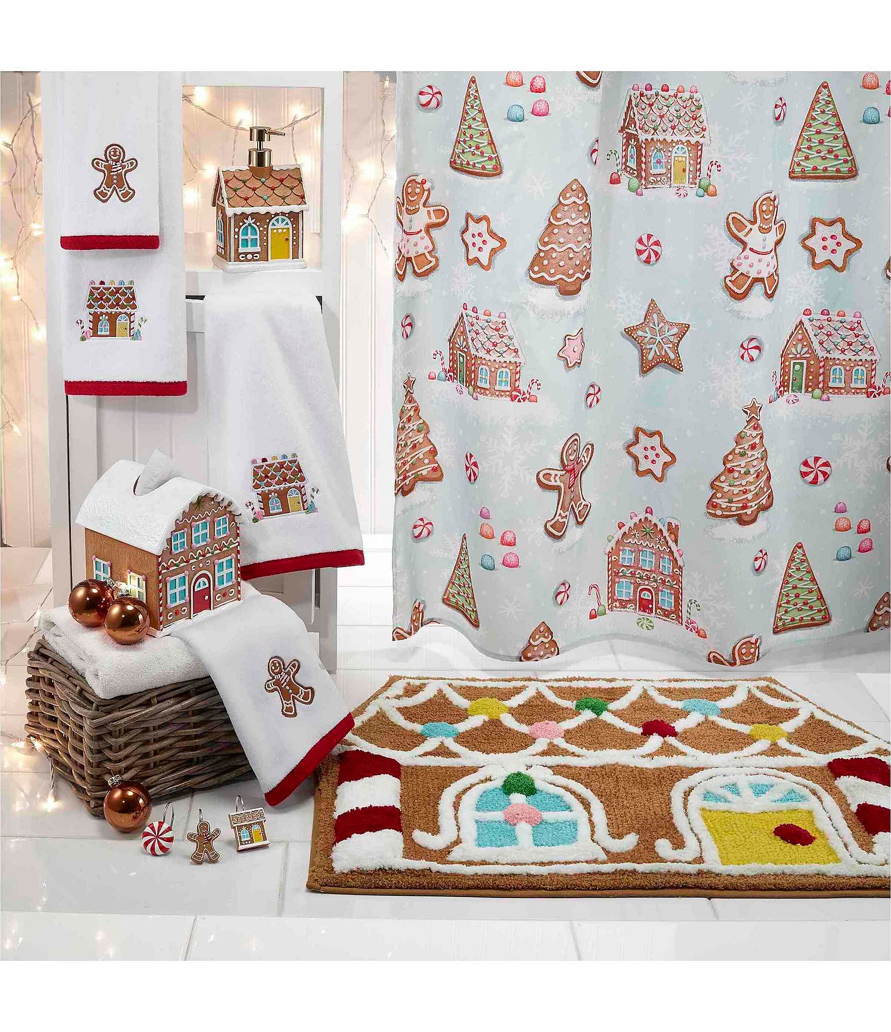 Avanti Linens Sweet Treat Decorative Shower Curtain Hook Set