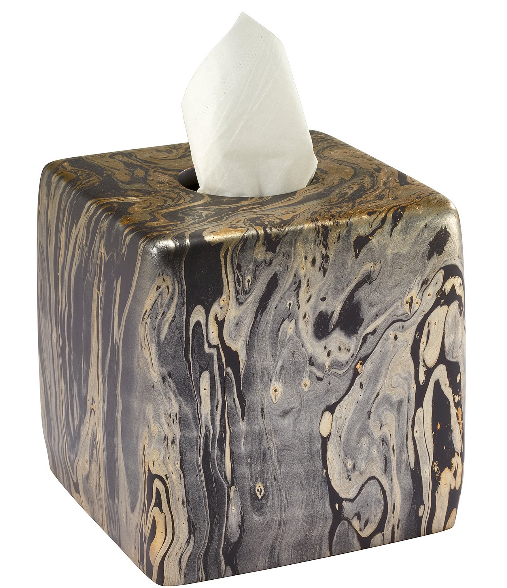 Avanti Linens x Nicole Miller Harper Tissue Box