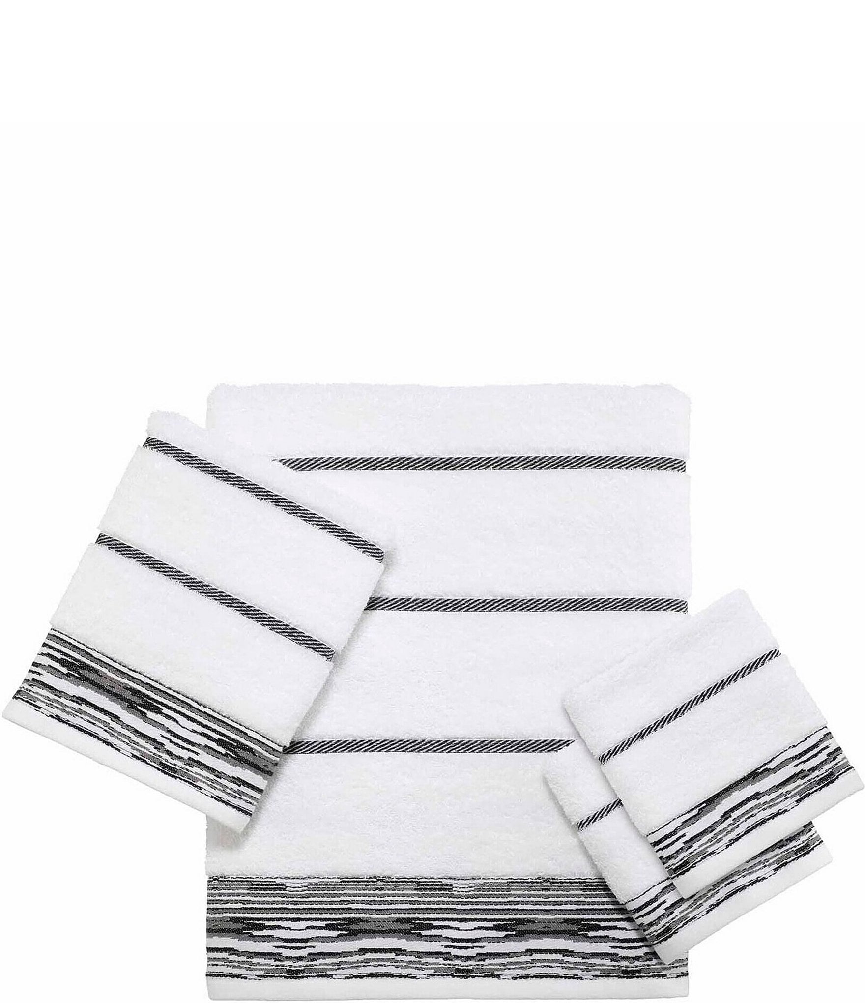 Avanti Linens x Nicole Miller Sydney Collection 4-Piece Bath Towel Set