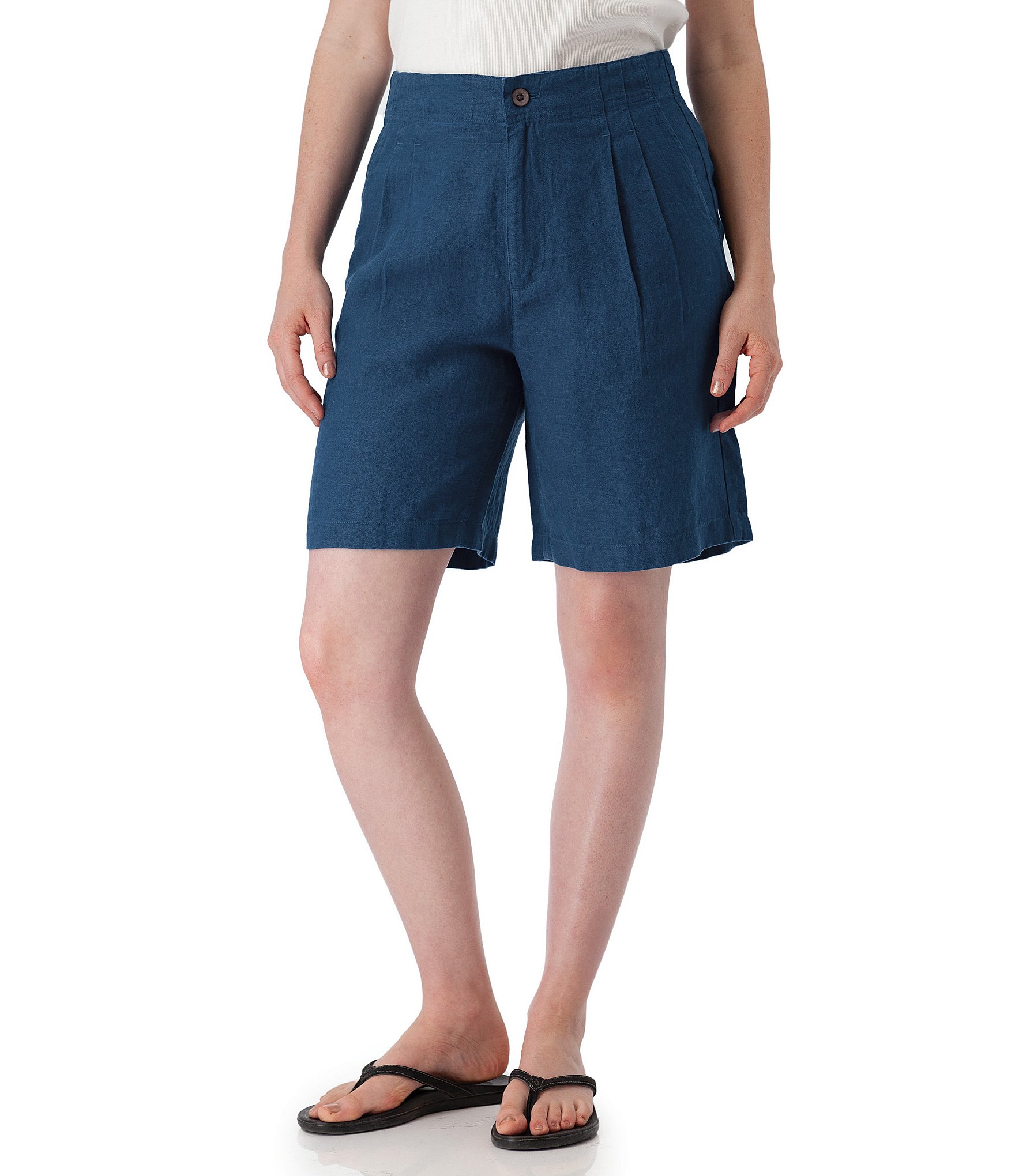 knee length dress shorts women's YKR Bermuda Shorts for Women Dressy Elastic High Waisted Knee Length Shorts  Casual Wide Leg Summer Shorts with Pockets Black