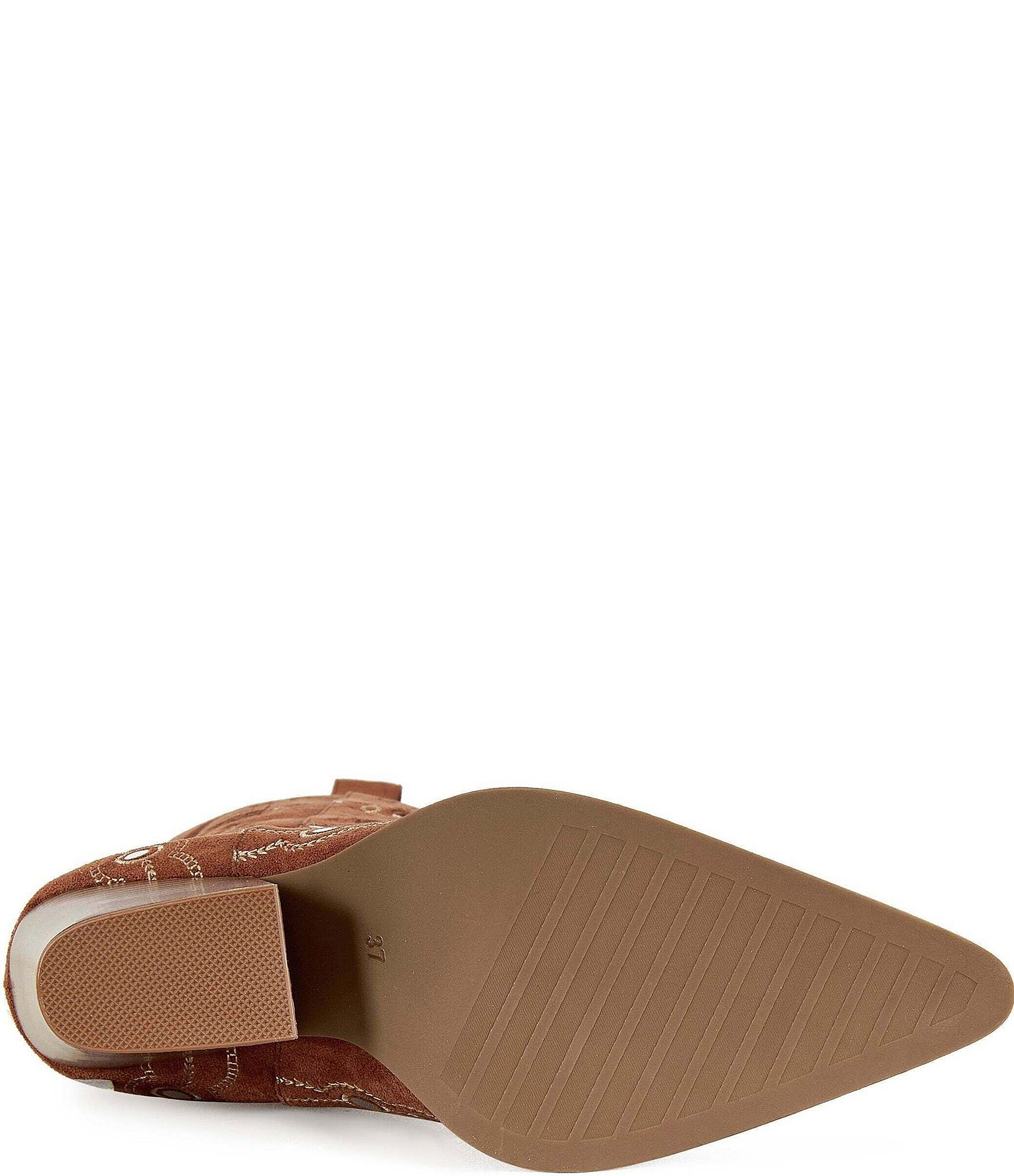 Azalea Wang Aamina Studded Tall Western Boots