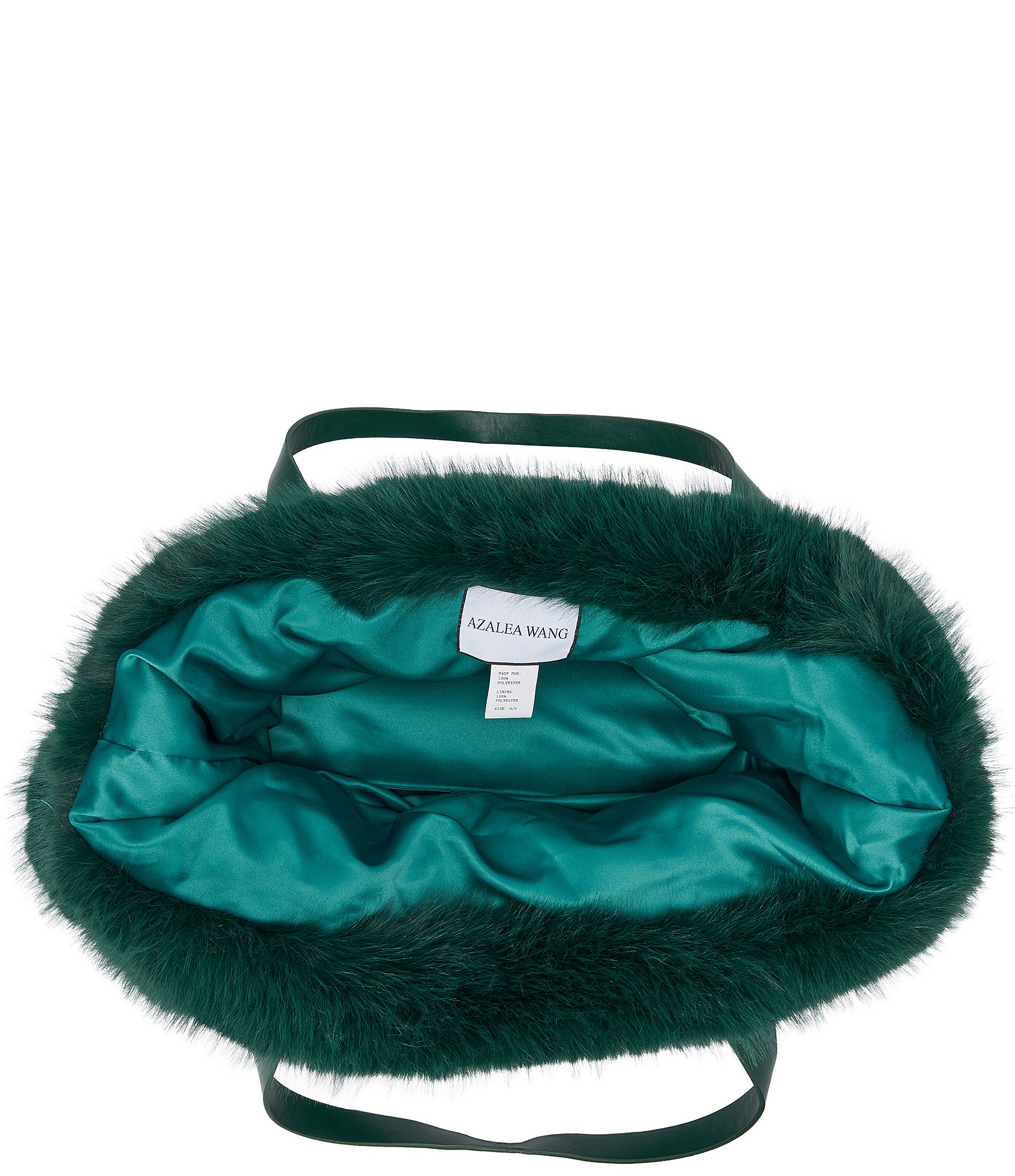 Azalea Wang Confidante Solid Faux Fur Tote Bag