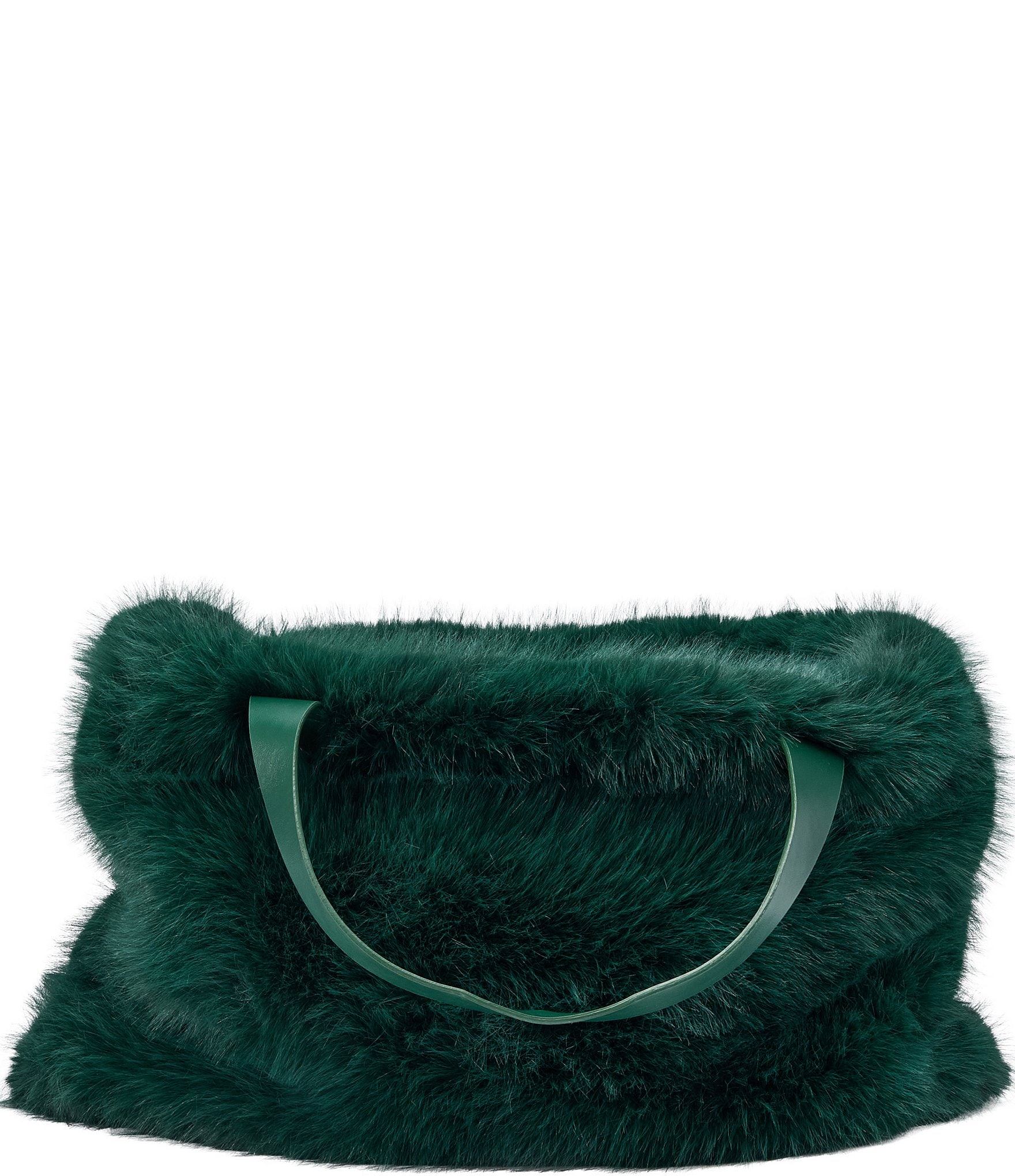 Azalea Wang Confidante Solid Faux Fur Tote Bag