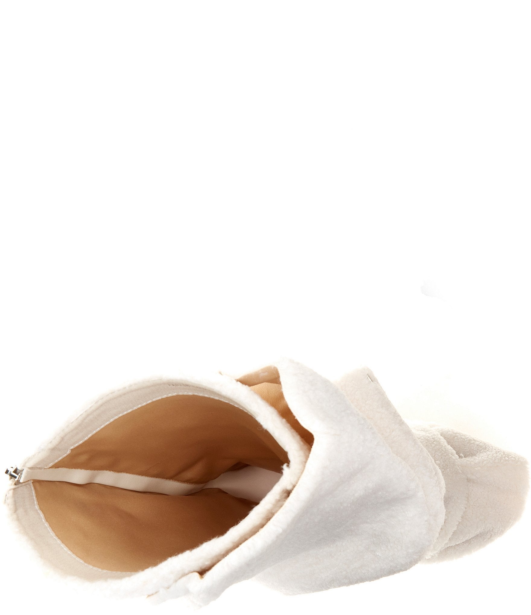 Azalea Wang Fabian Fuzzy Adjustable Snap Tall Boots