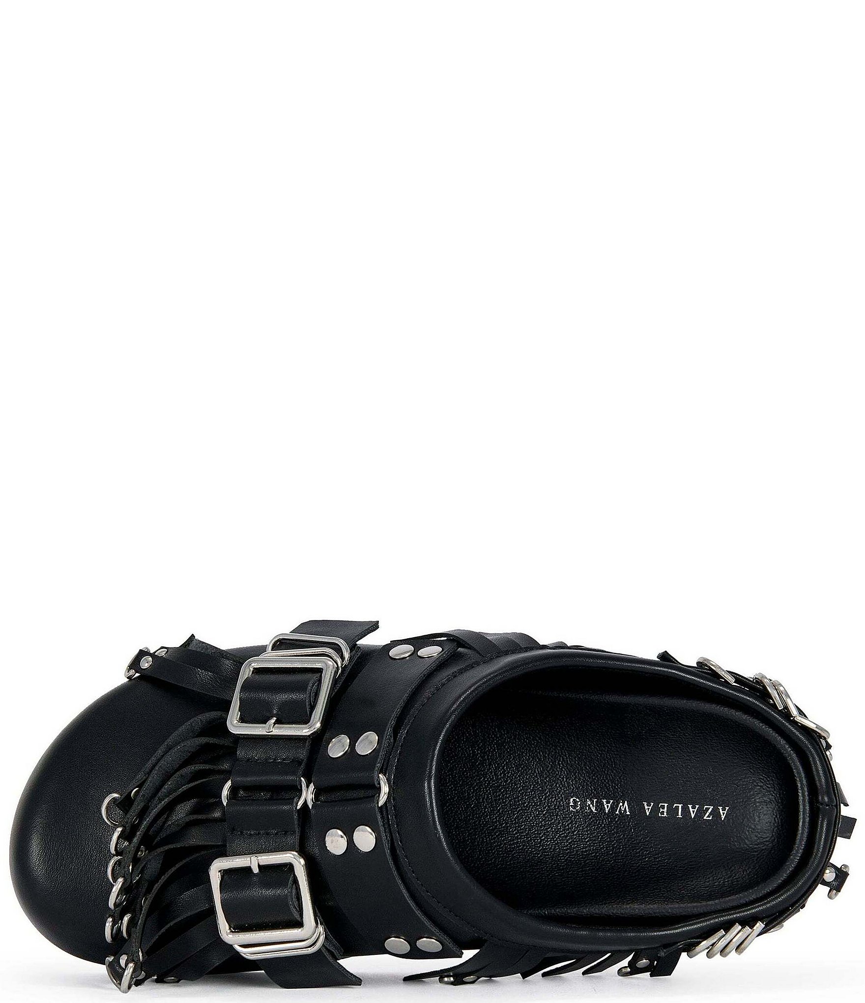 Azalea Wang Irving Hardware Fringe Platform Mules