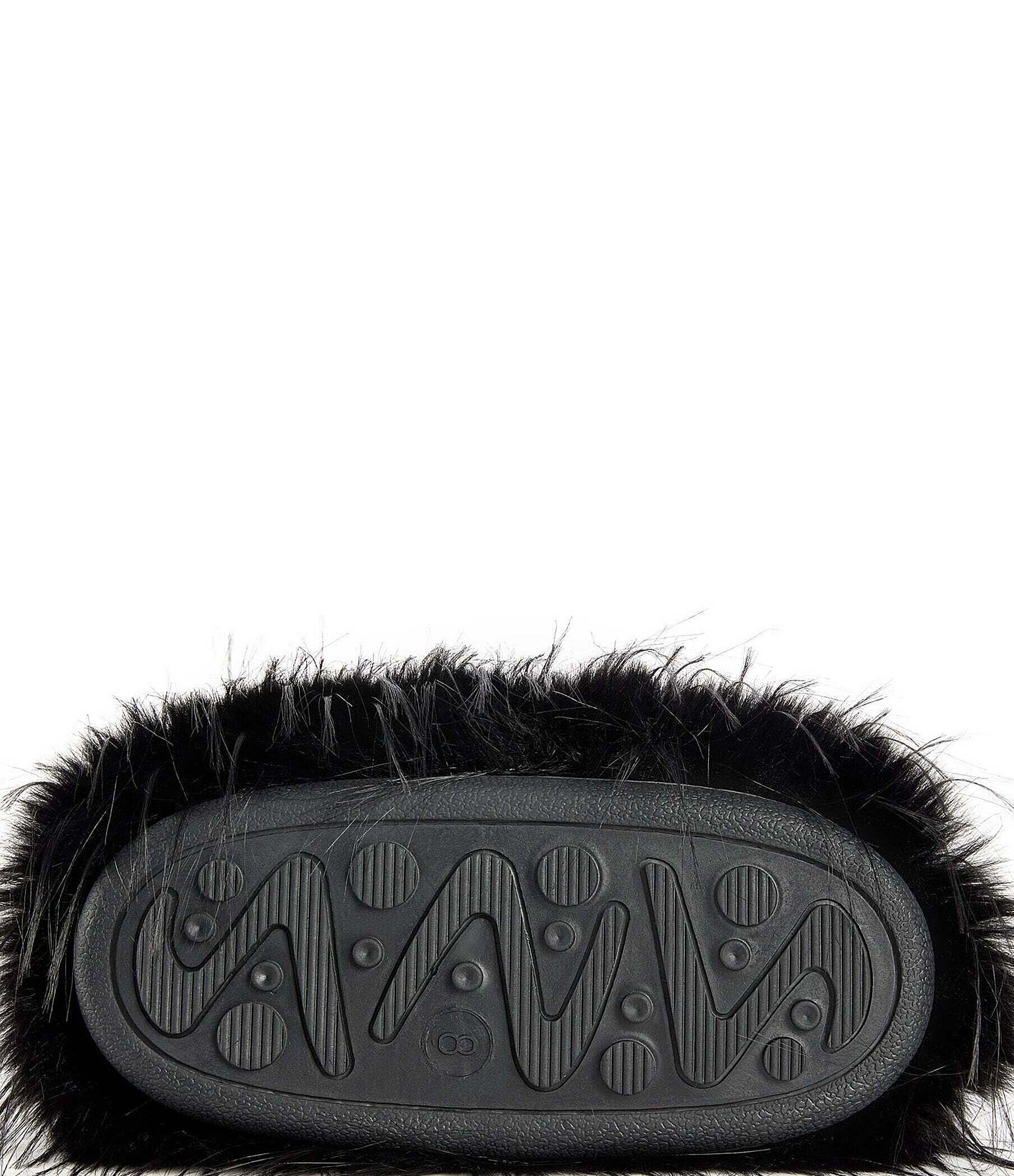 Azalea Wang Lenix Faux Fur Mid Calf Boots