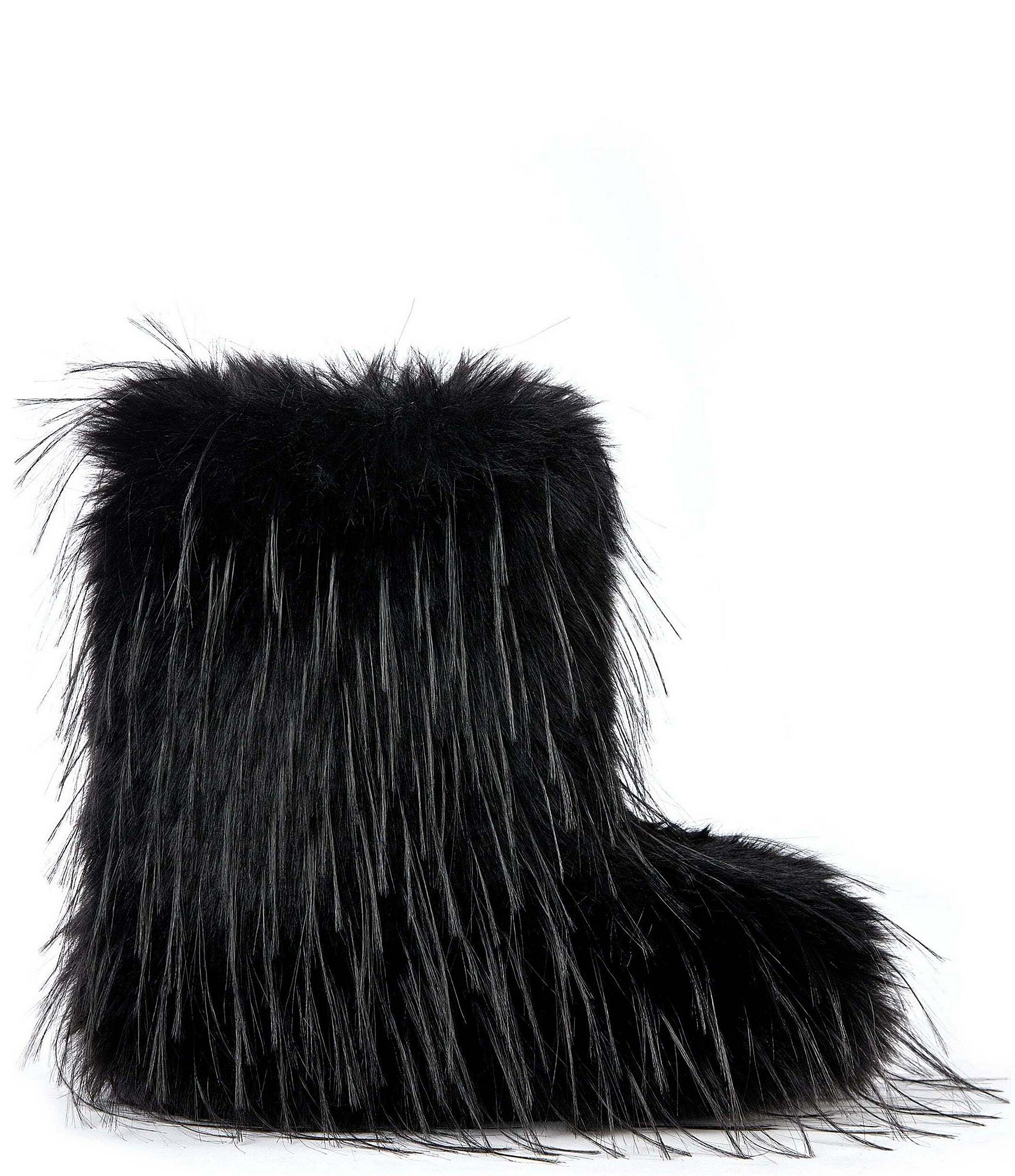 Azalea Wang Lenix Faux Fur Mid Calf Boots